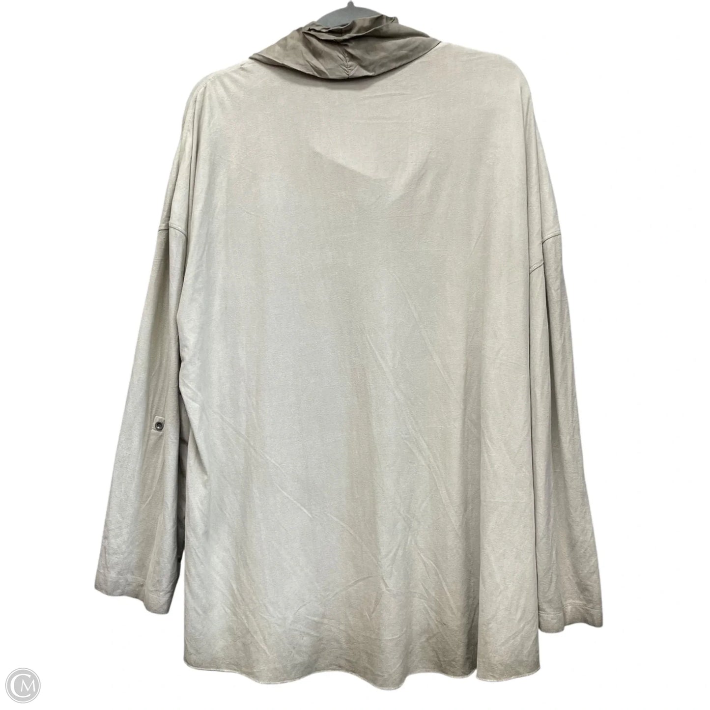 Tunic Long Sleeve By John Mark In Beige, Size: Xl