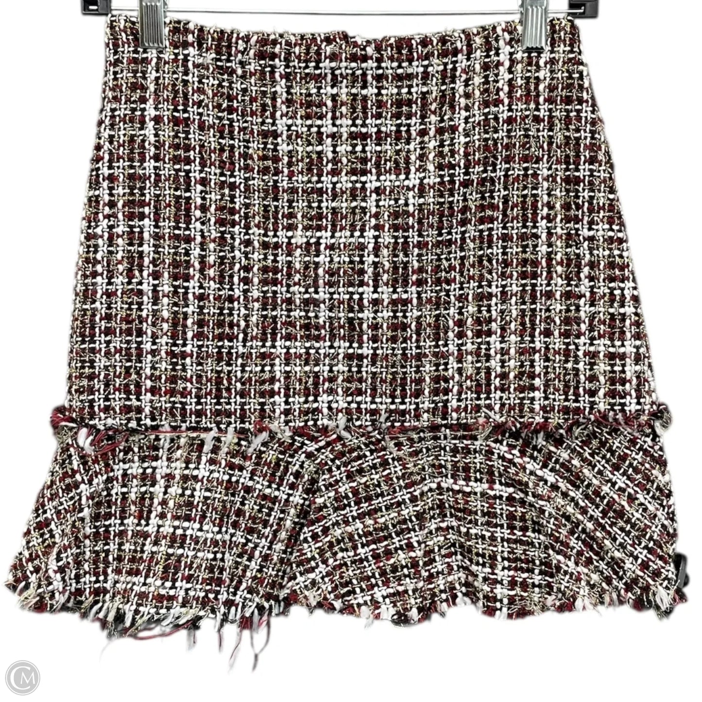 Skirt Mini & Short By Alya In Black & Red, Size: S