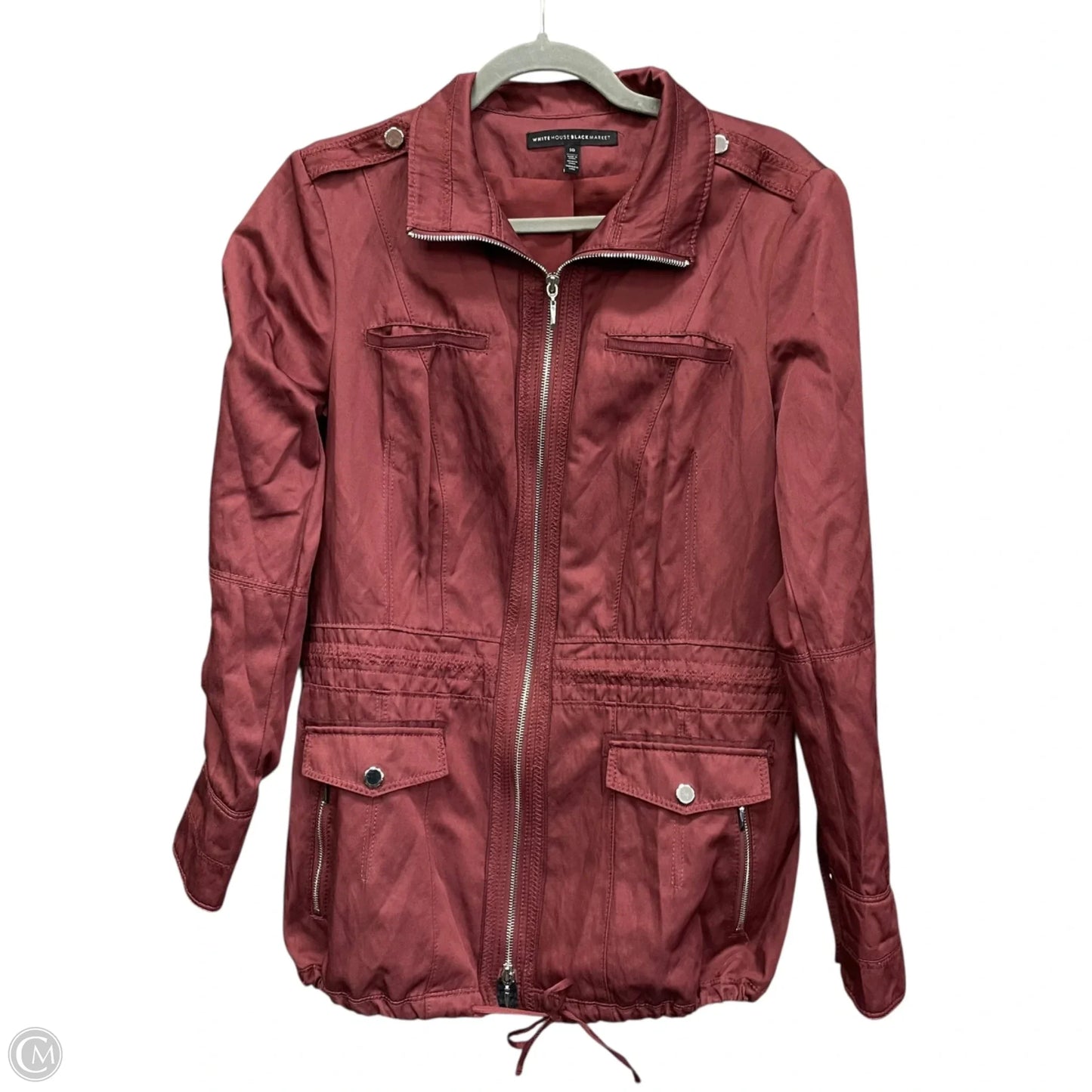 Jacket Other By White House Black Market In Maroon, Size: 10