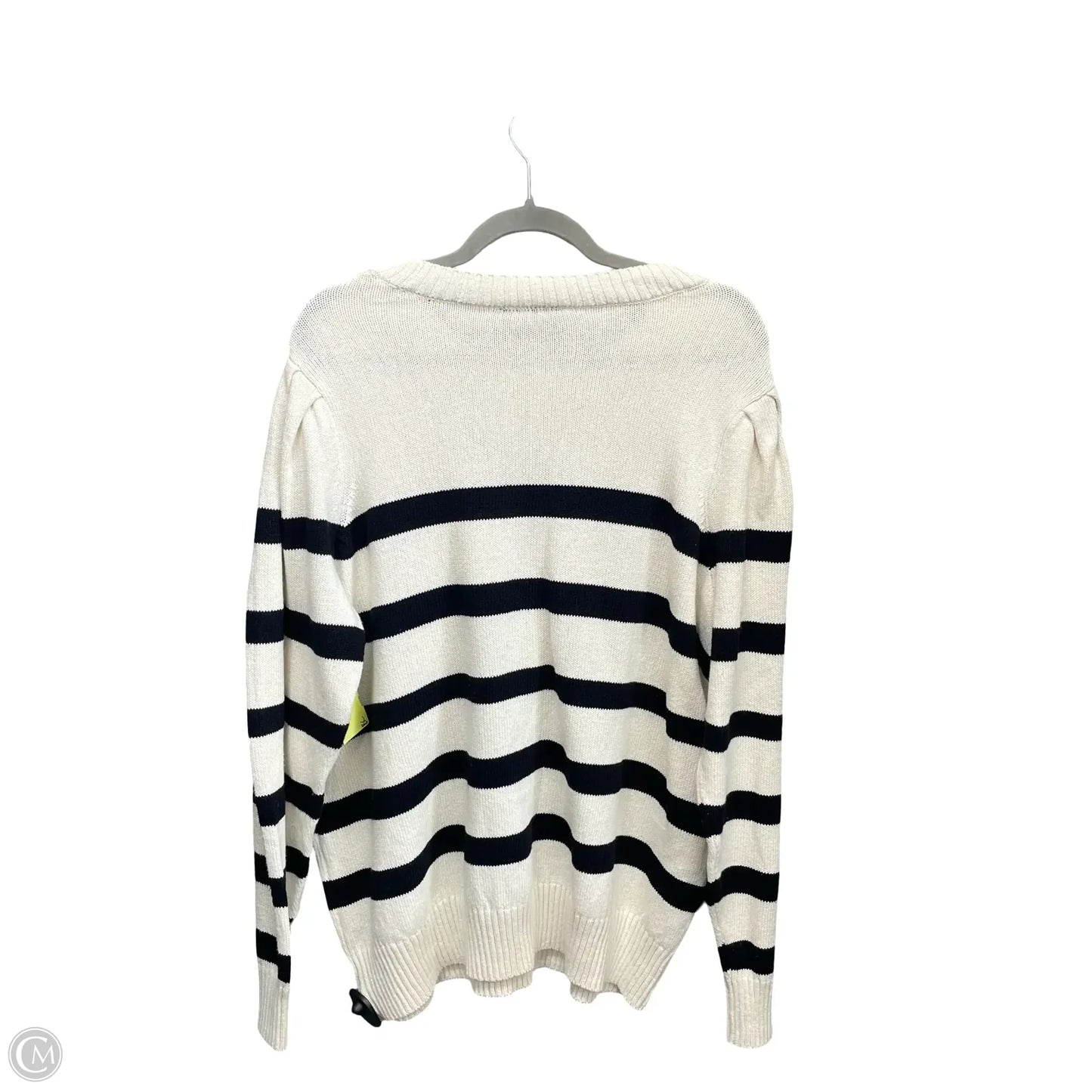 Sweater By Lane Bryant In Black & Cream, Size: 1x
