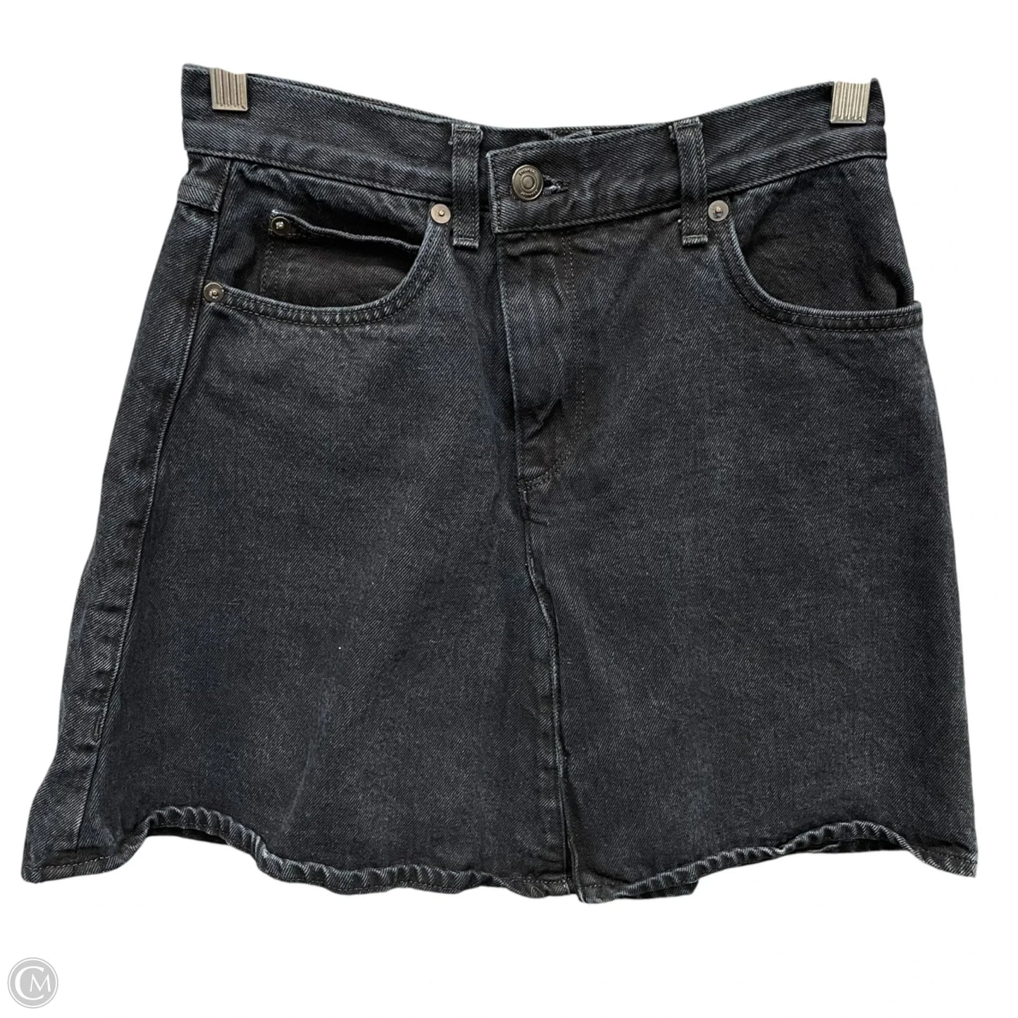 Skirt Mini & Short By Cma In Blue Denim, Size: 0
