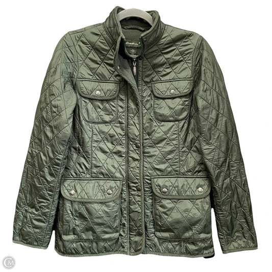 Jacket Puffer & Quilted By Eddie Bauer In Green, Size: Xs