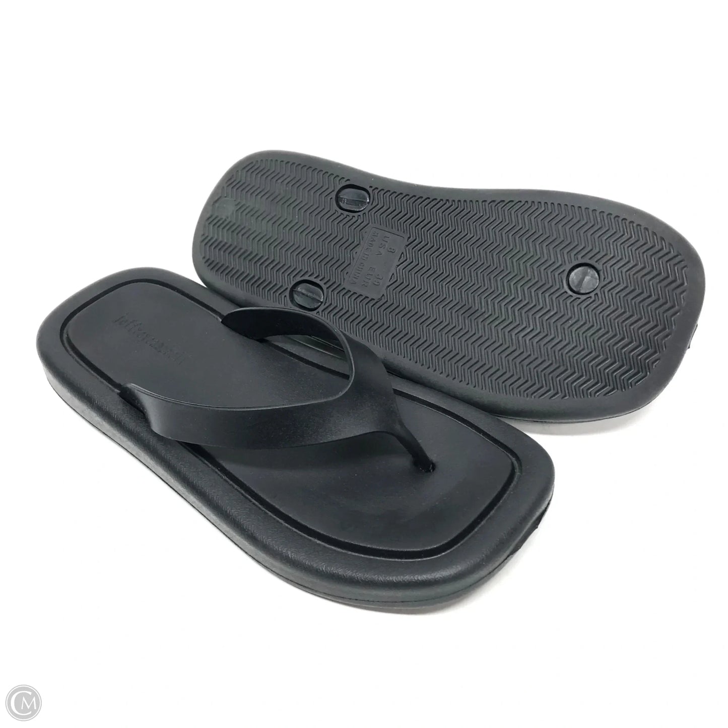 Sandals Flip Flops By Jeffrey Campbell In Black, Size: 8