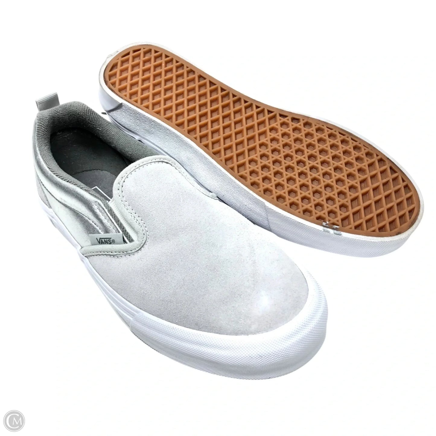 Shoes Sneakers By Vans In Grey, Size: 10.5