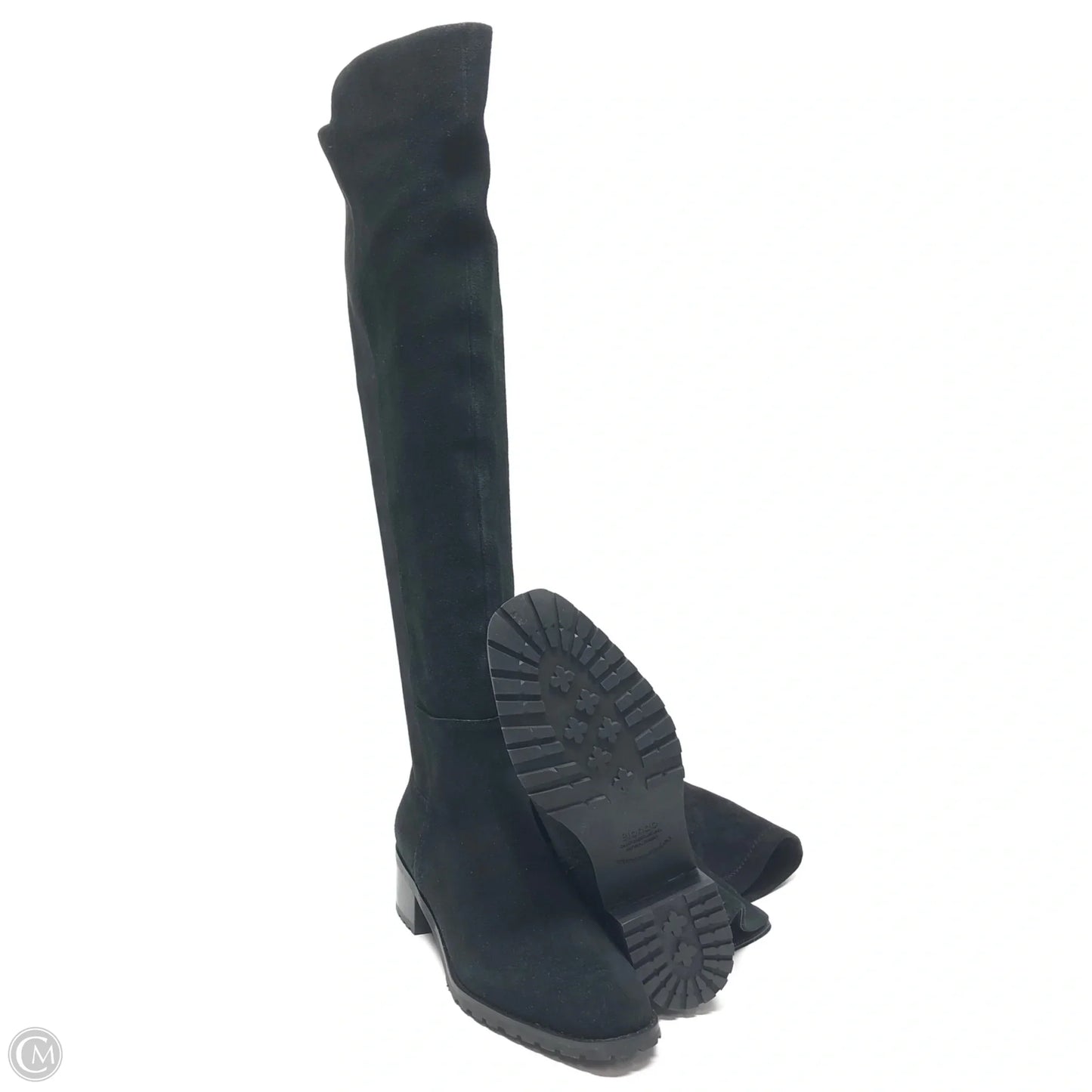 Boots Knee Heels By Blondo In Black, Size: 7