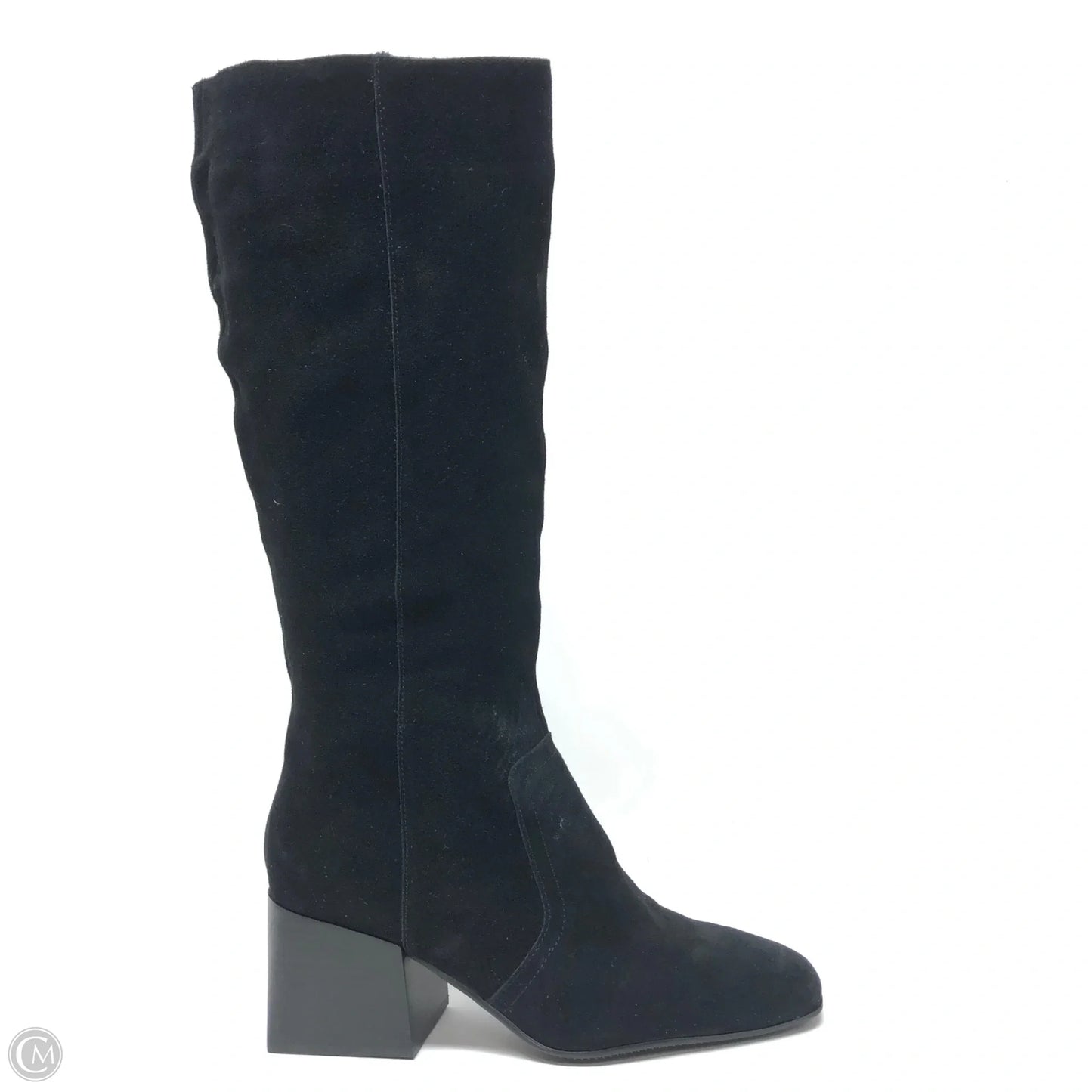 Boots Knee Heels By Blondo In Black, Size: 8