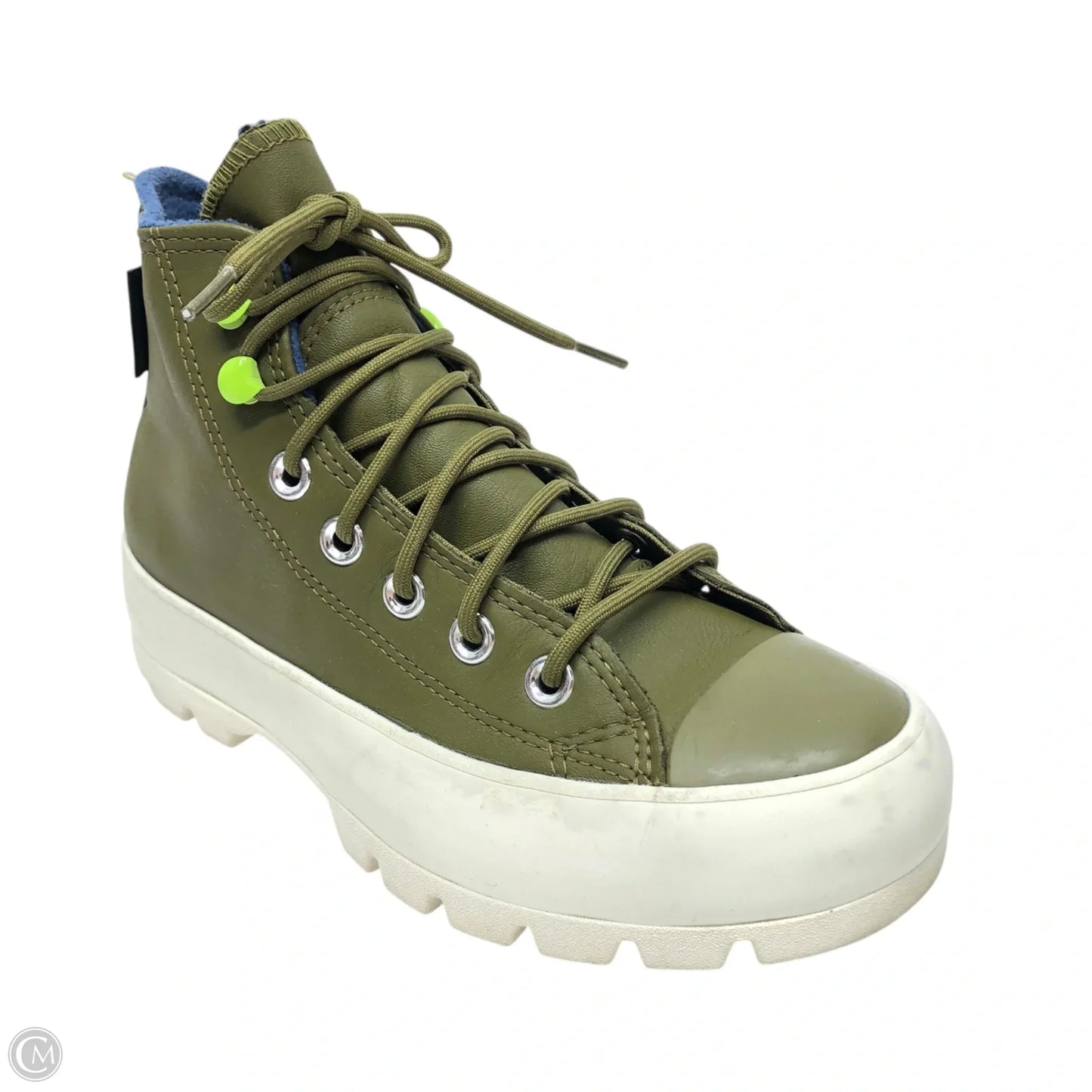 Shoes Sneakers Platform By Converse In Green, Size: 6