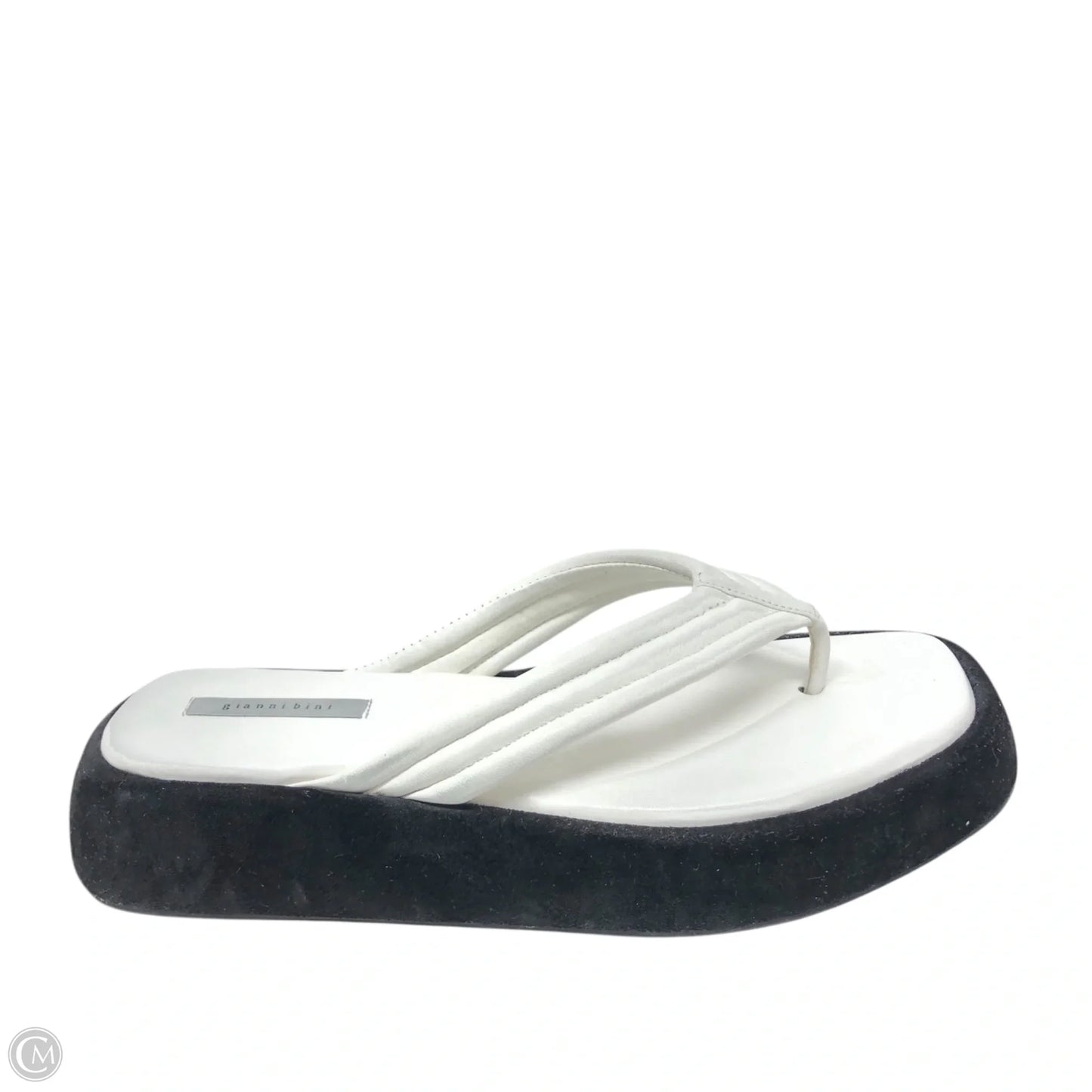 Sandals Flats By Gianni Bini In White, Size: 10
