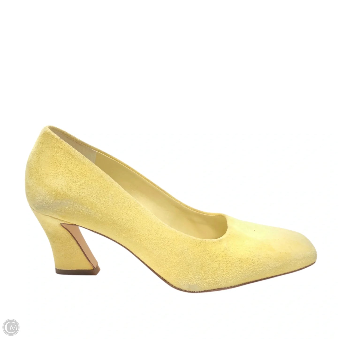Shoes Heels Block By Franco Sarto In Yellow, Size: 7