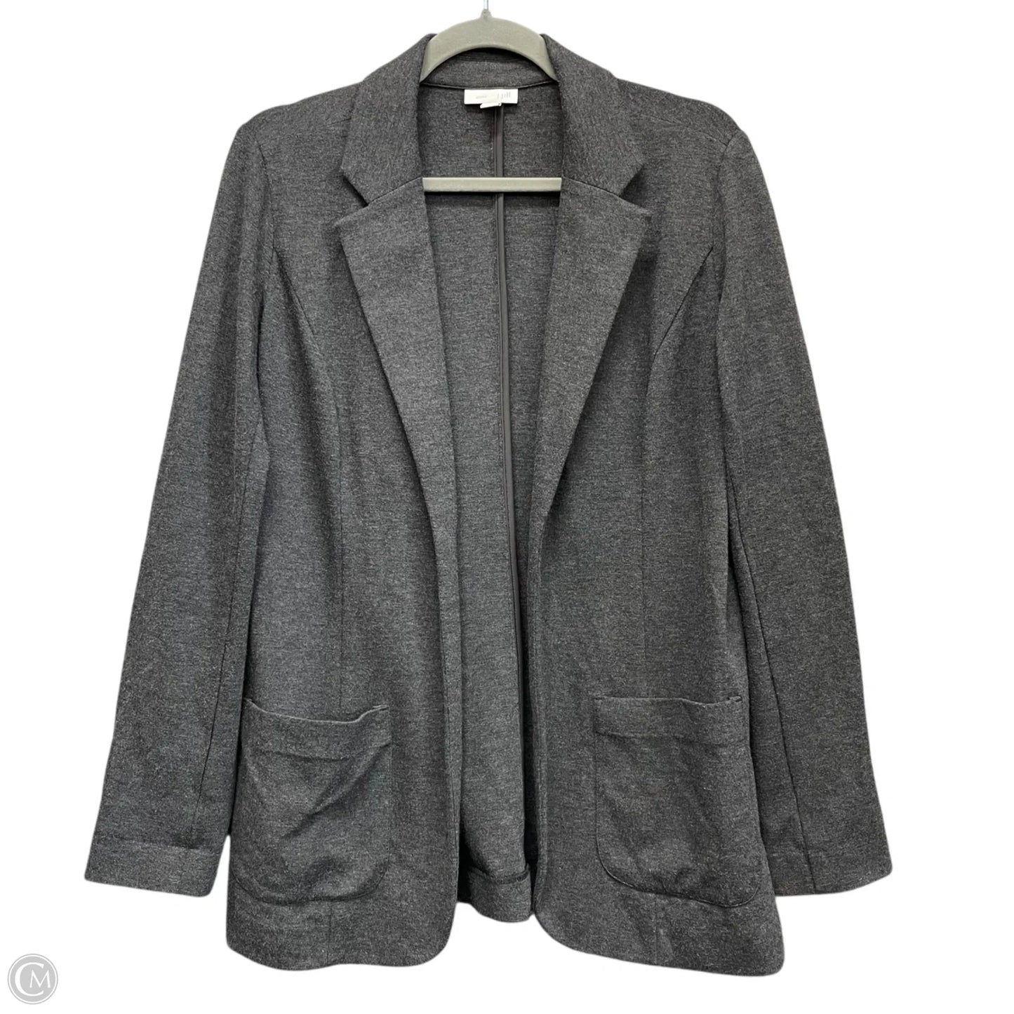 Blazer By Pure Jill In Grey, Size: Xs