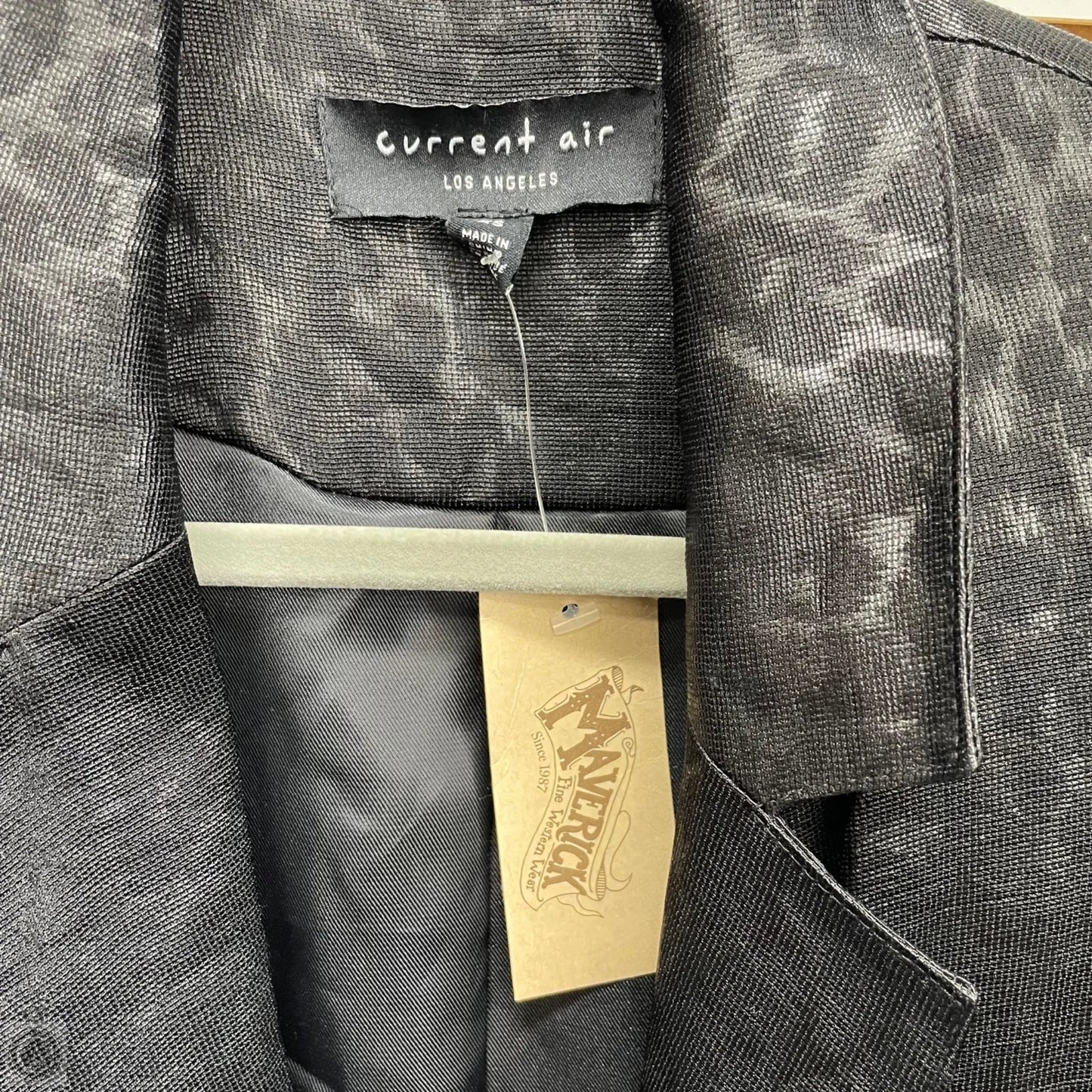 Blazer By Current Air In Black, Size: Xs