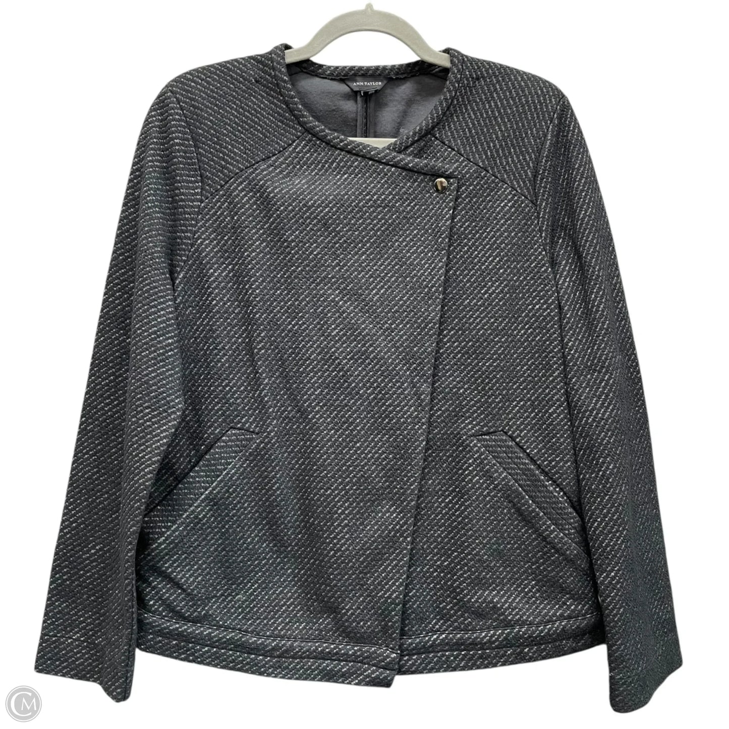 Blazer By Ann Taylor In Black, Size: L