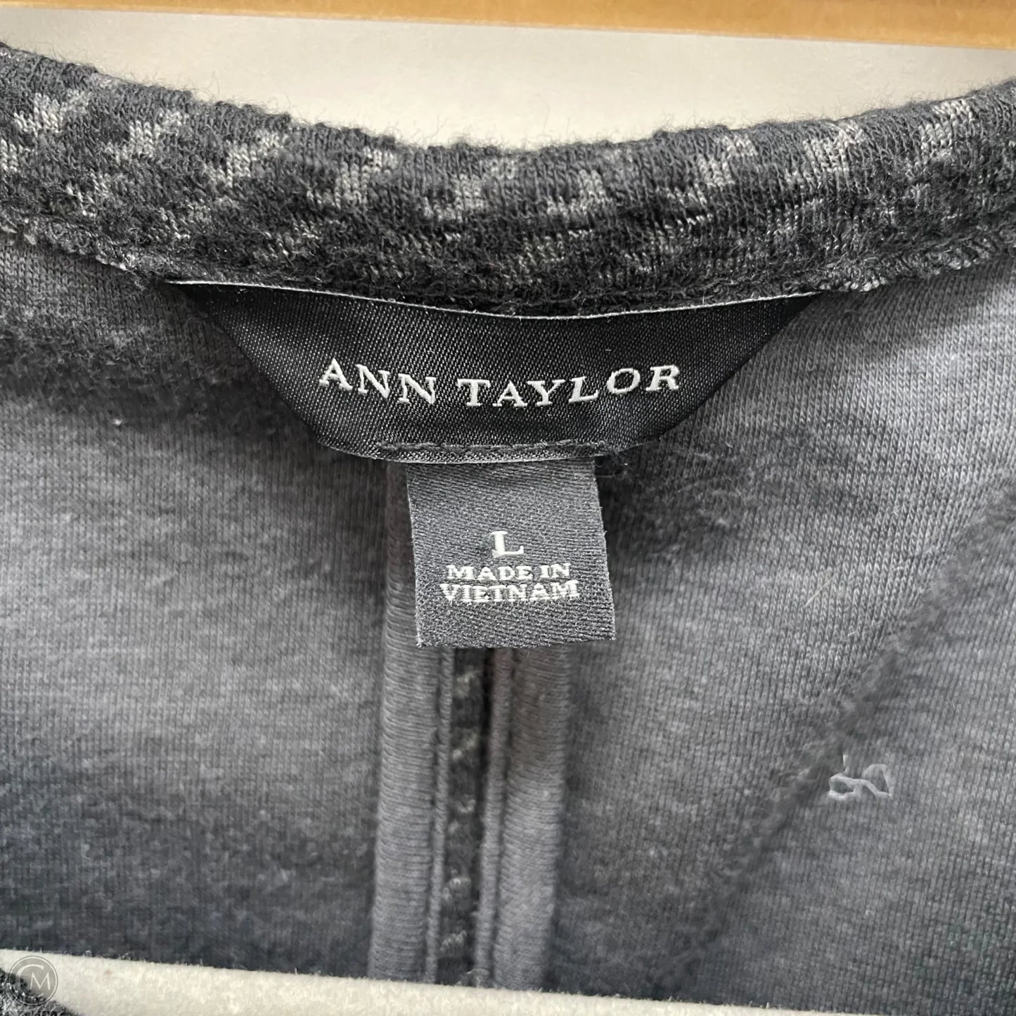 Blazer By Ann Taylor In Black, Size: L
