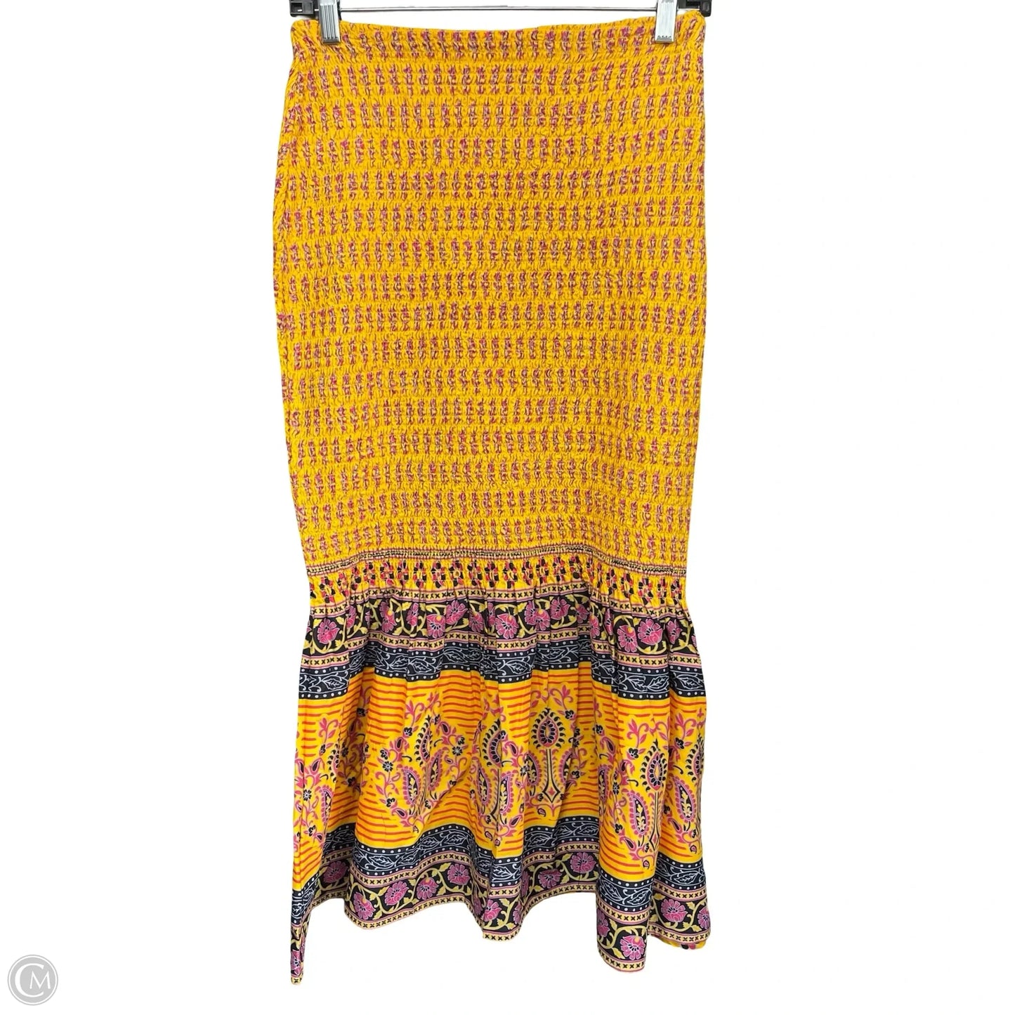 Skirt Midi By J. Crew In Yellow, Size: 2