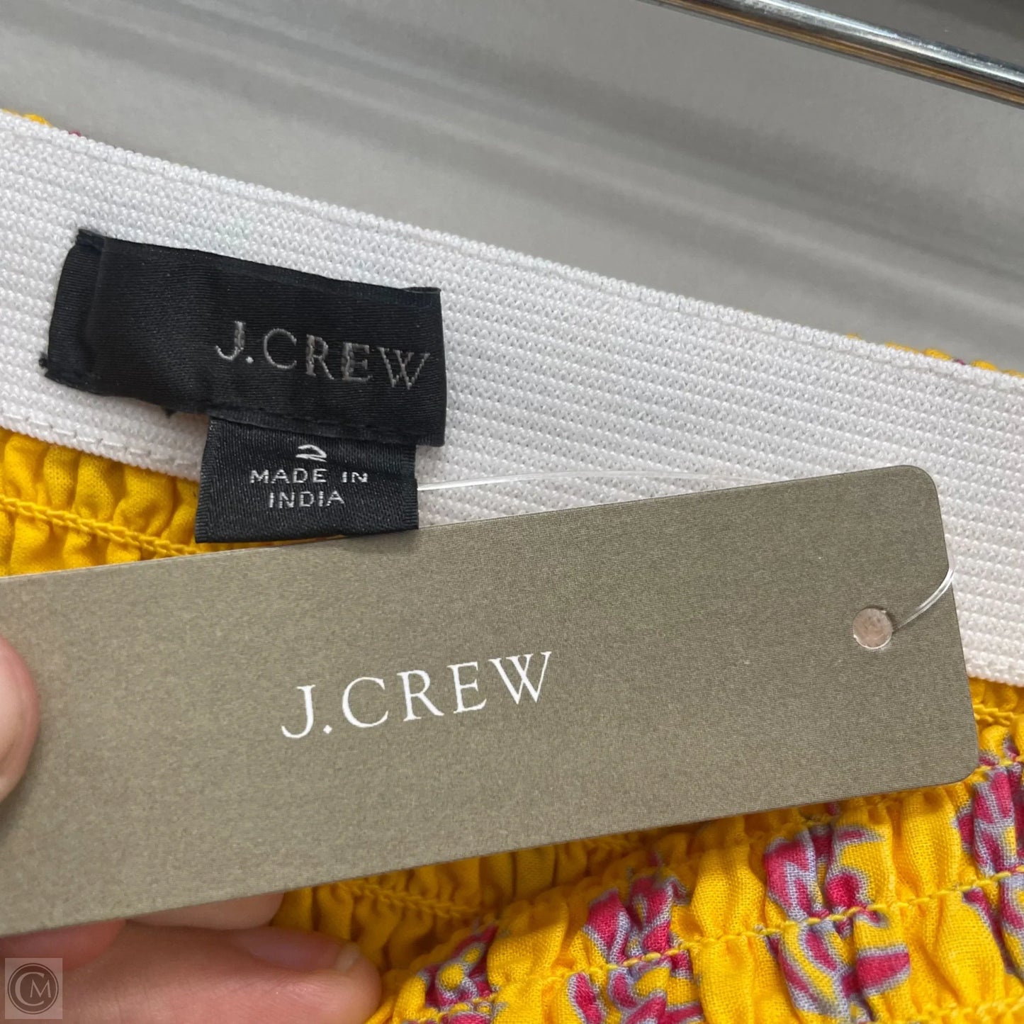 Skirt Midi By J. Crew In Yellow, Size: 2