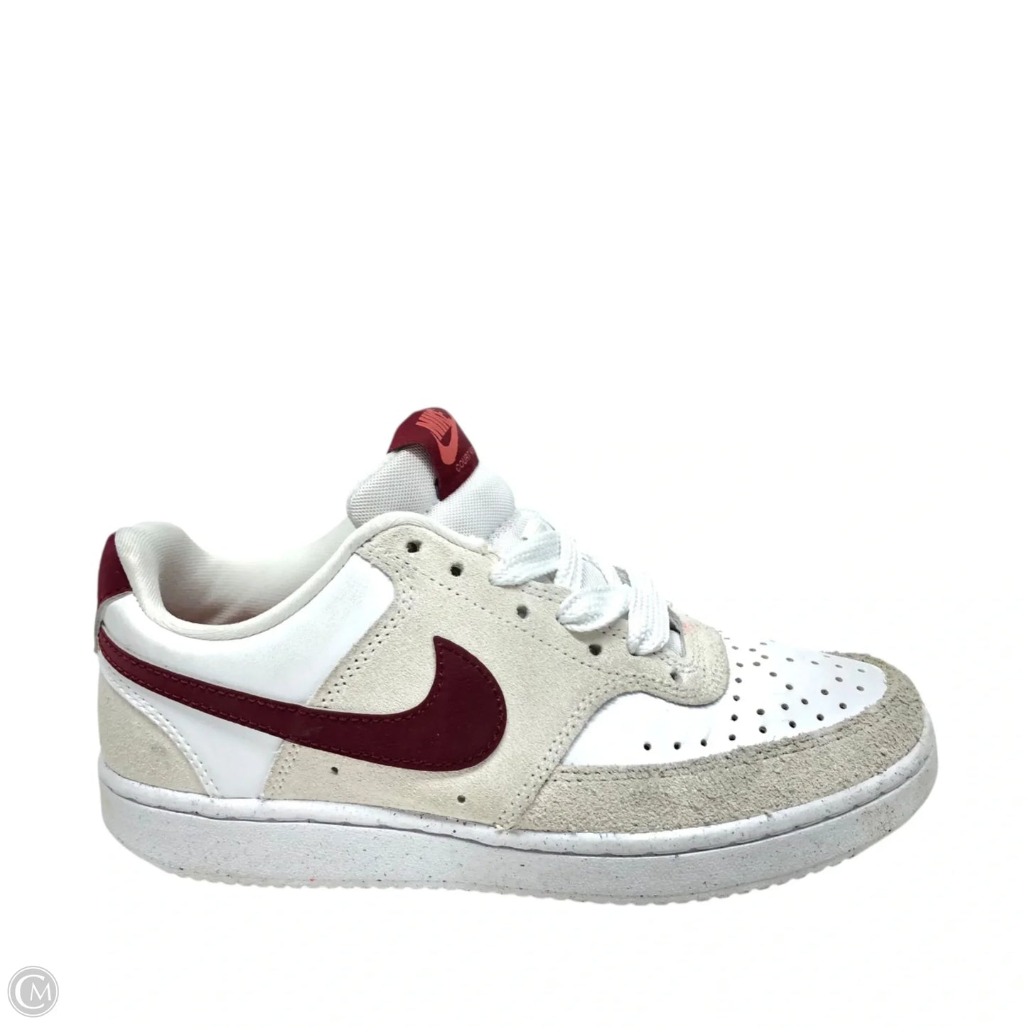 Shoes Sneakers By Nike In Red & White, Size: 5.5