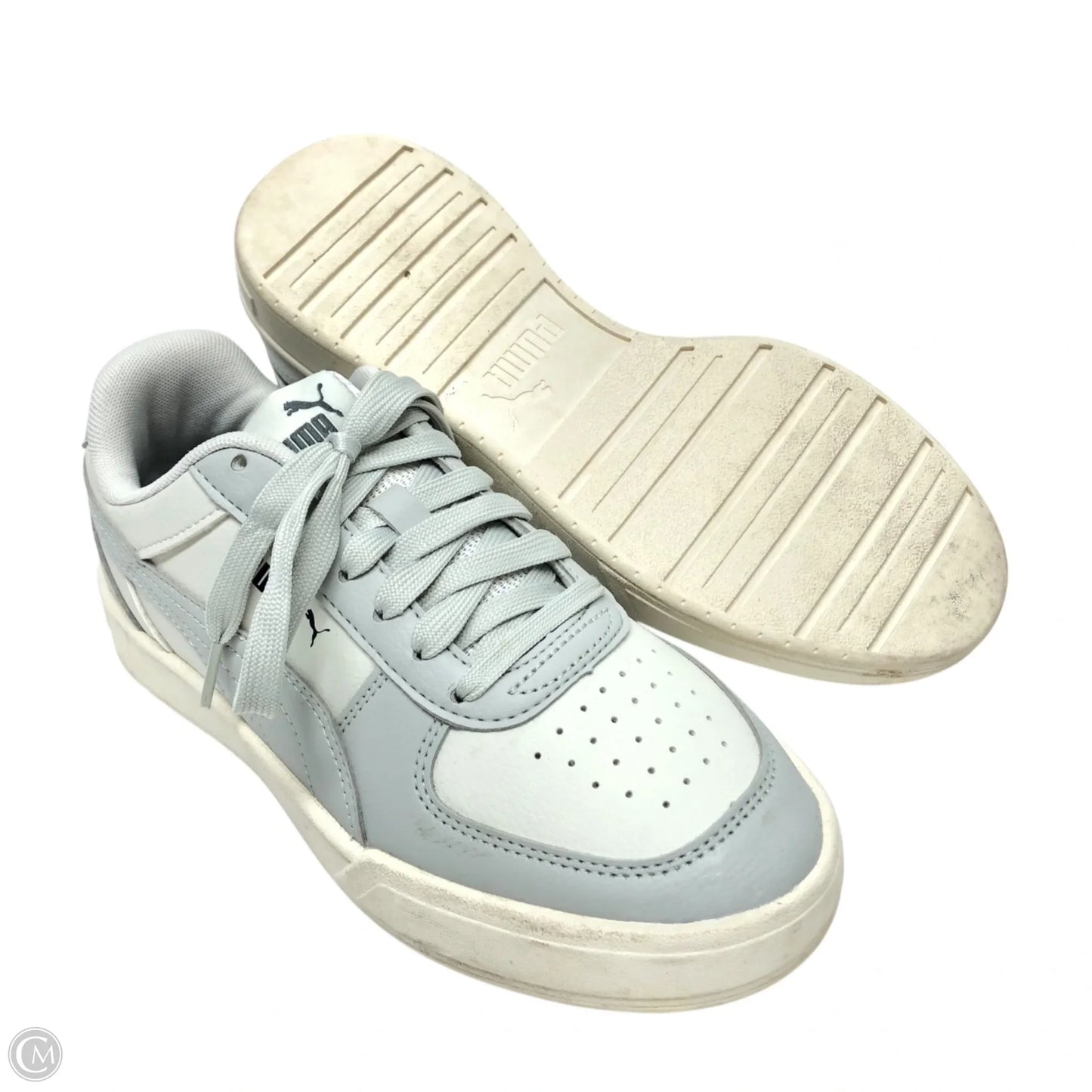 Shoes Sneakers By Puma In Grey, Size: 5.5