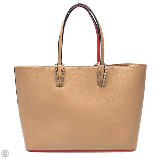 Tote Luxury Designer By Christian Louboutin, Size: Large