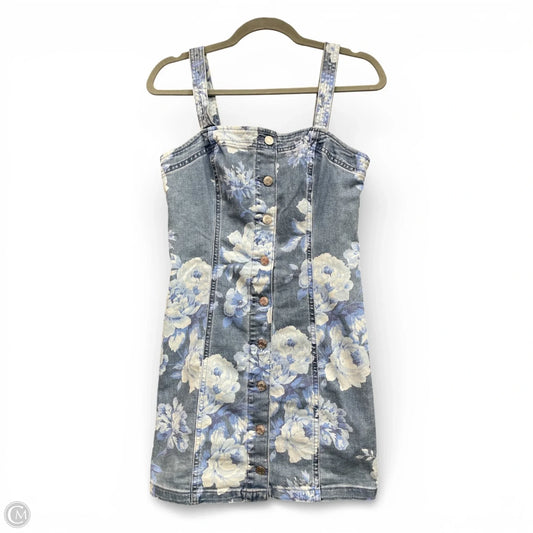 Dress Casual Short By Gap In Blue Denim, Size: Xs