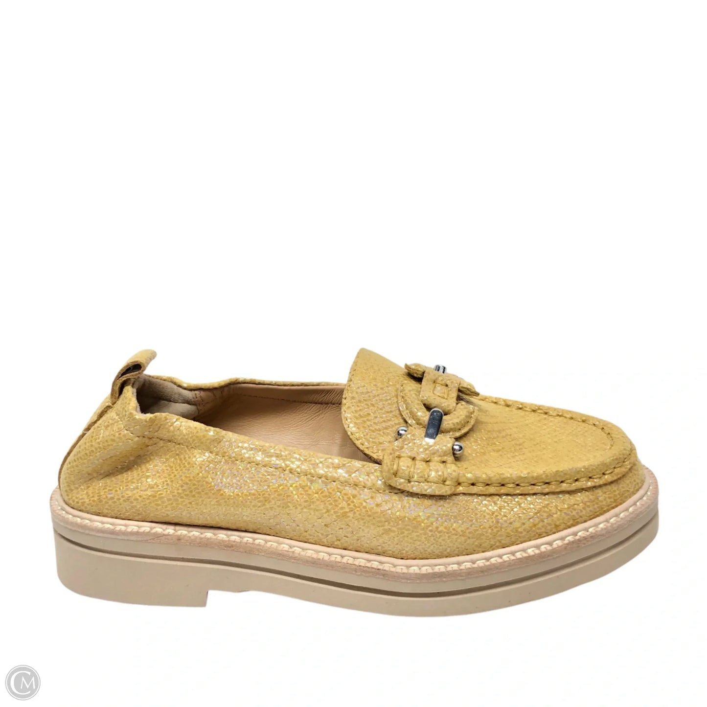 Shoes Flats By Donald Pliner In Yellow, Size: 6