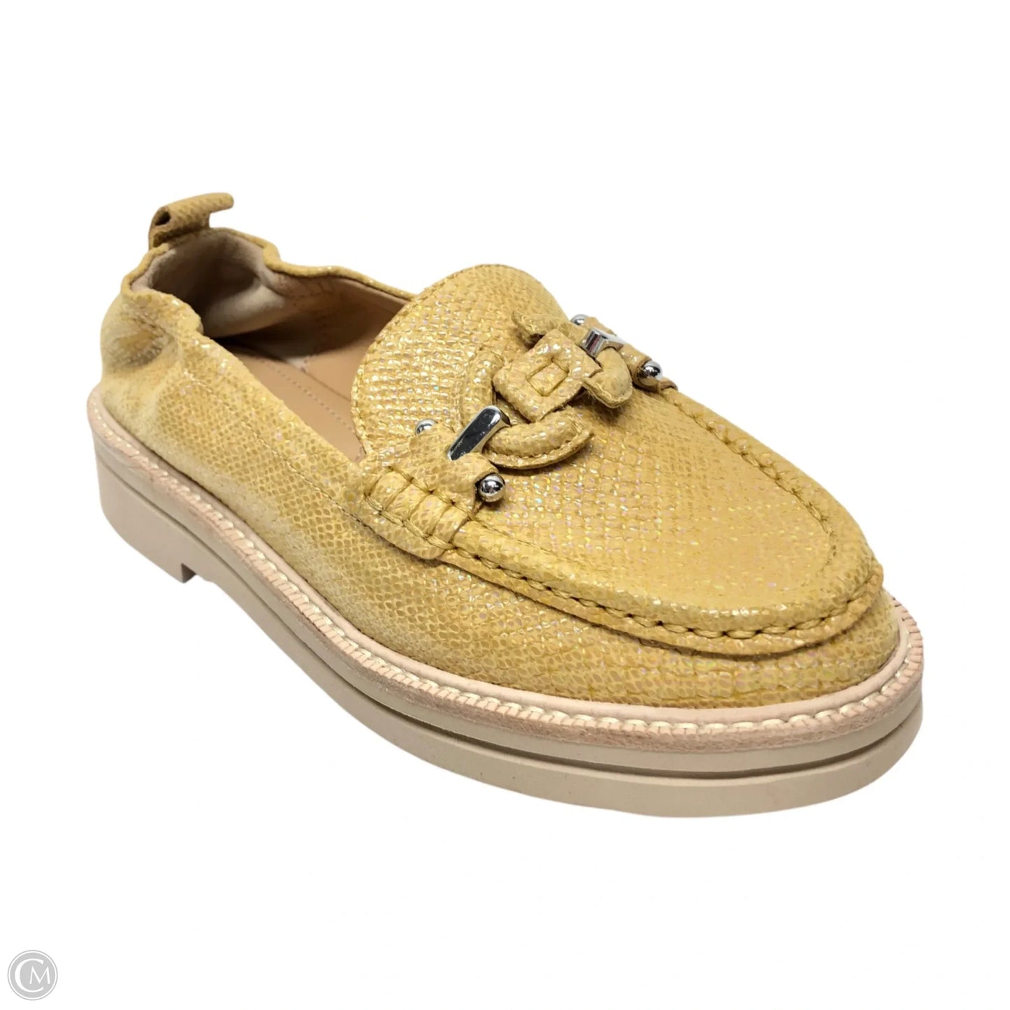 Shoes Flats By Donald Pliner In Yellow, Size: 6