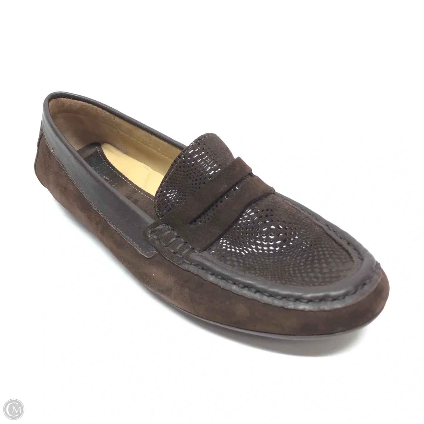 Shoes Flats By Vaneli In Brown, Size: 5.5