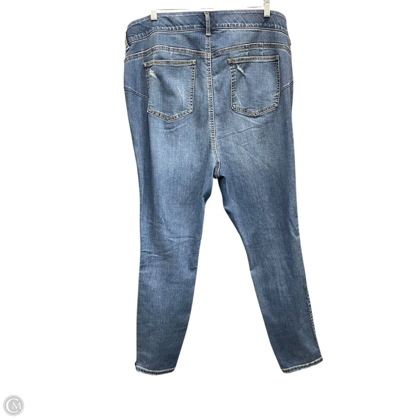 Jeans Jeggings By Torrid In Blue Denim, Size: 20