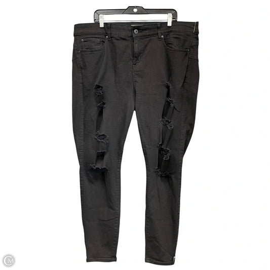 Jeans Jeggings By Torrid In Black, Size: 22
