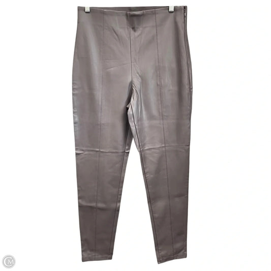 Pants Leggings By Ann Taylor In Grey, Size: M