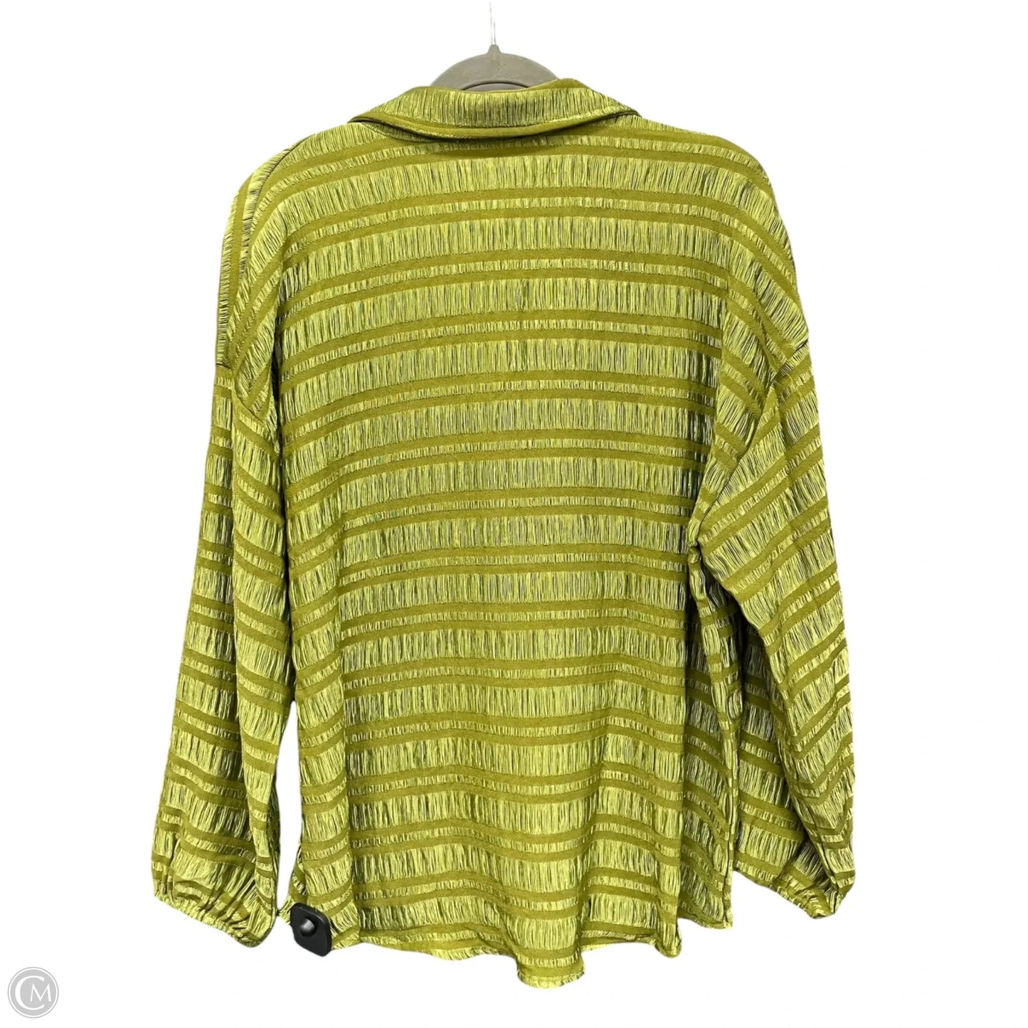 Blouse Long Sleeve By Umgee In Green, Size: S