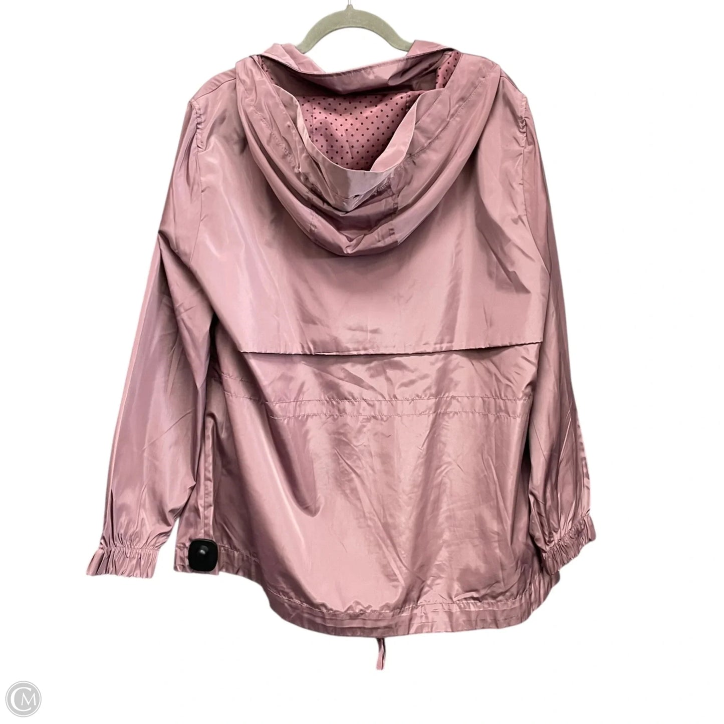 Jacket Windbreaker By Clothes Mentor In Purple, Size: 3x