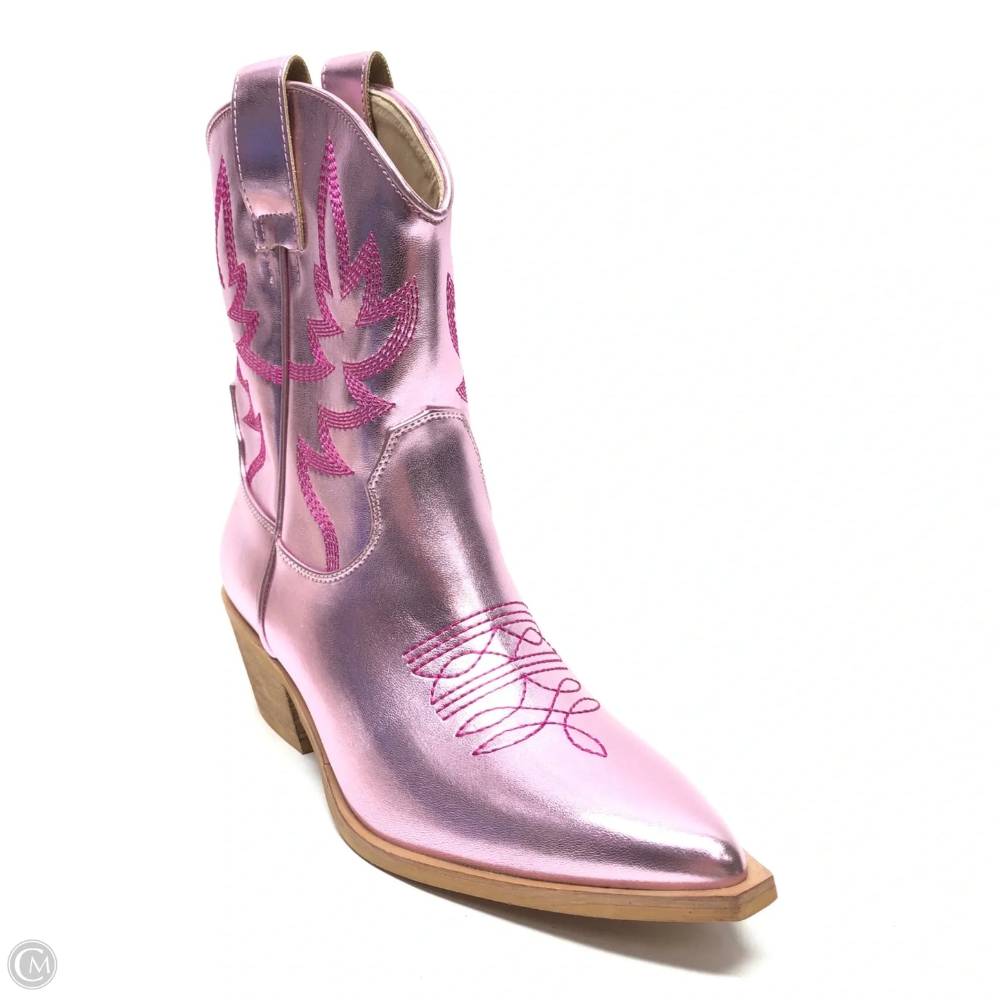 Boots Western By Cmc In Pink, Size: 7