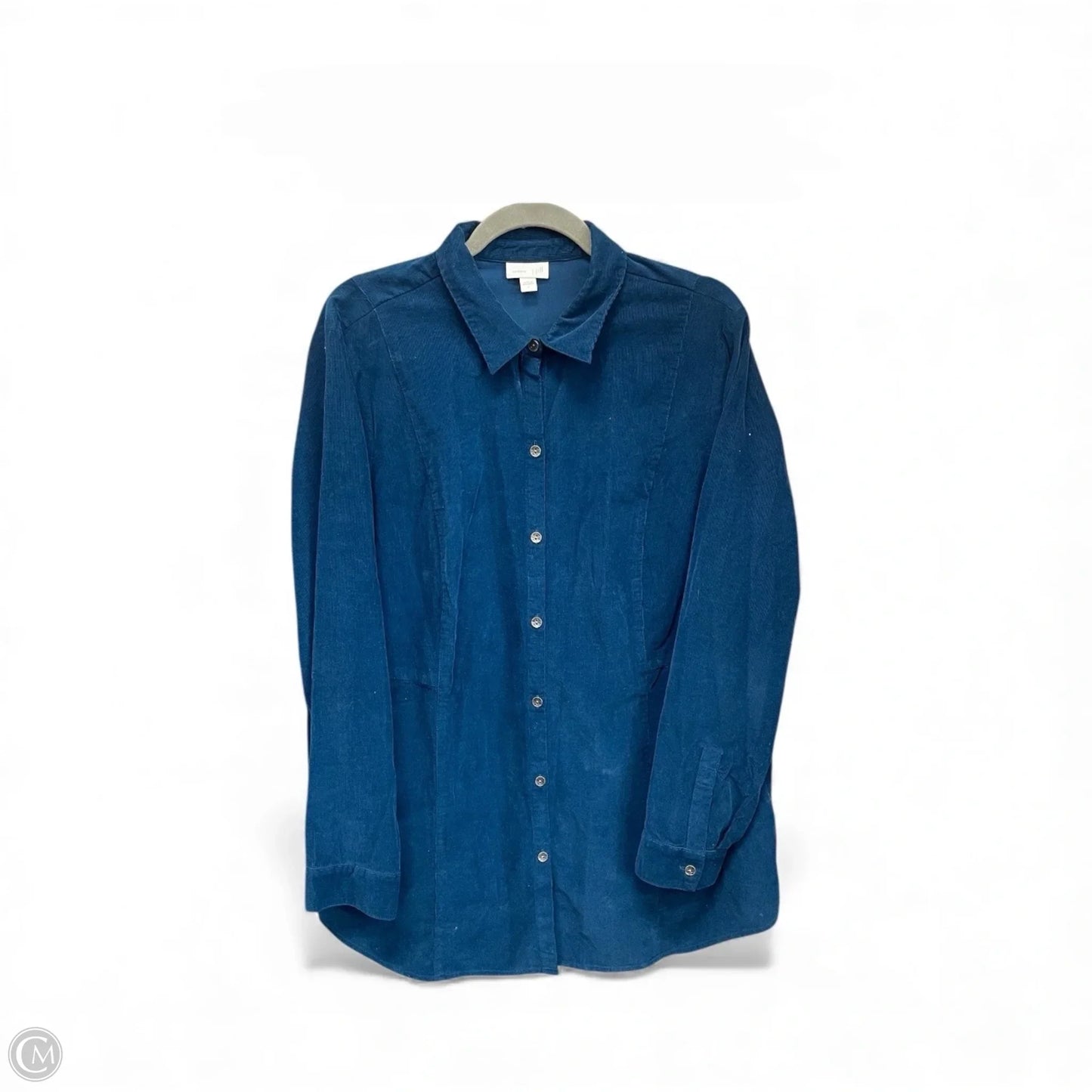 Tunic Long Sleeve By J. Jill In Blue, Size: L