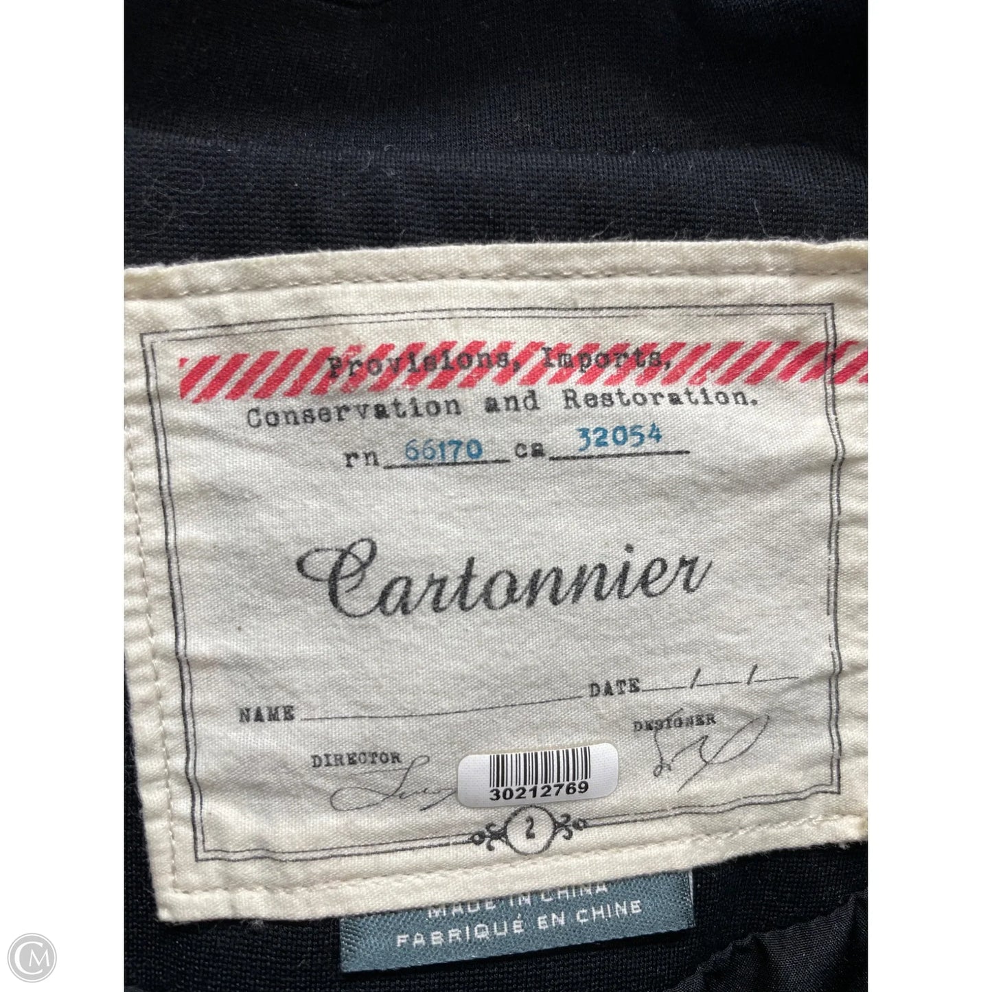 Blazer By Cmc In Black & Grey, Size: 2