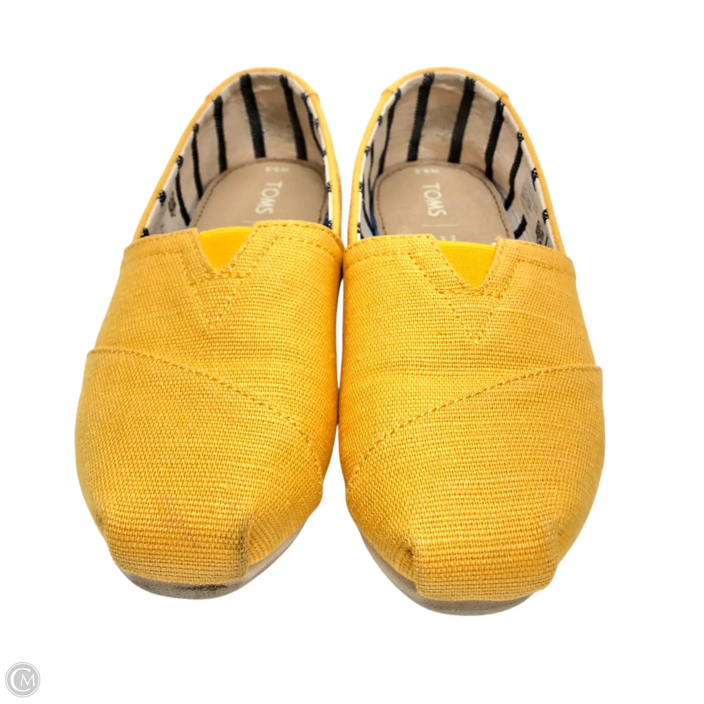 Shoes Flats By Toms In Yellow, Size: 6.5