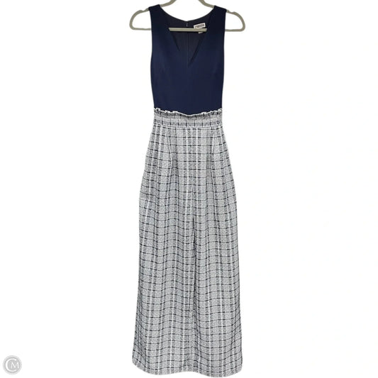 Jumpsuit By Chelsea 28 In Blue & White, Size: 4