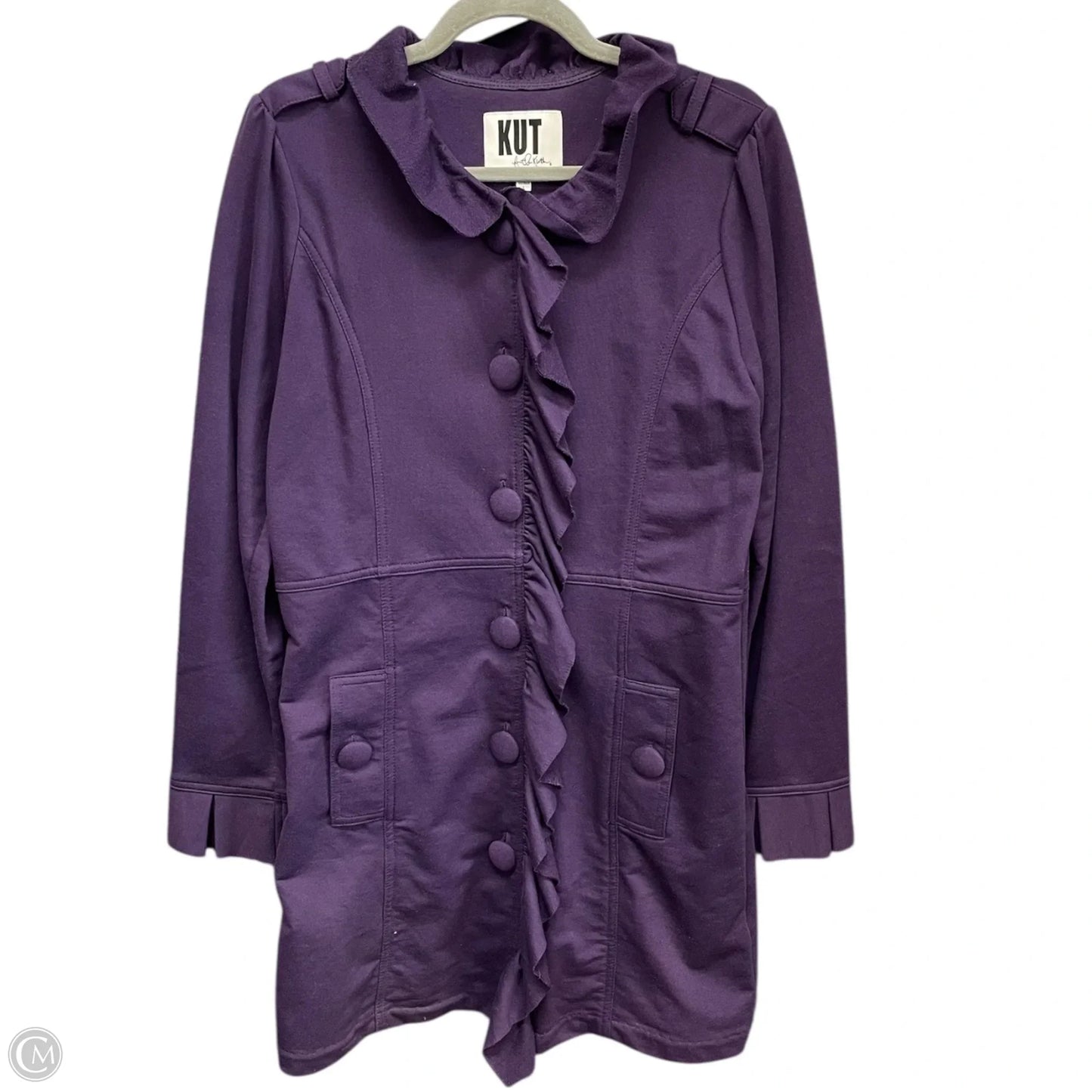 Jacket Other By Kut In Purple, Size: L