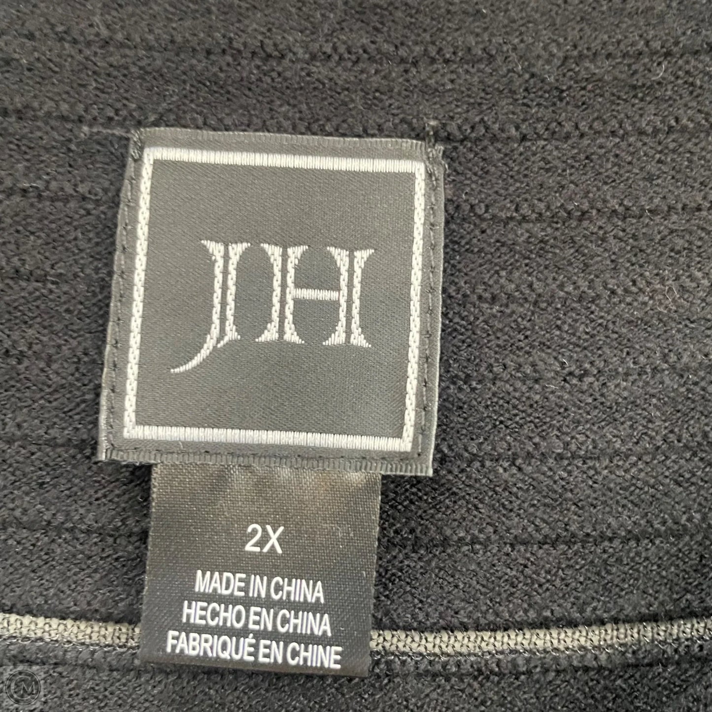 Dress Sweater By Cmc In Black, Size: 2x