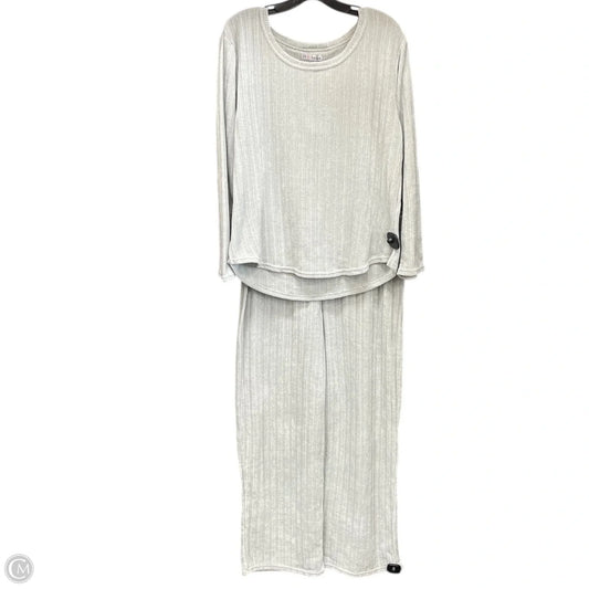 Pants Set 2pc By Clothes Mentor In Grey, Size: Xl