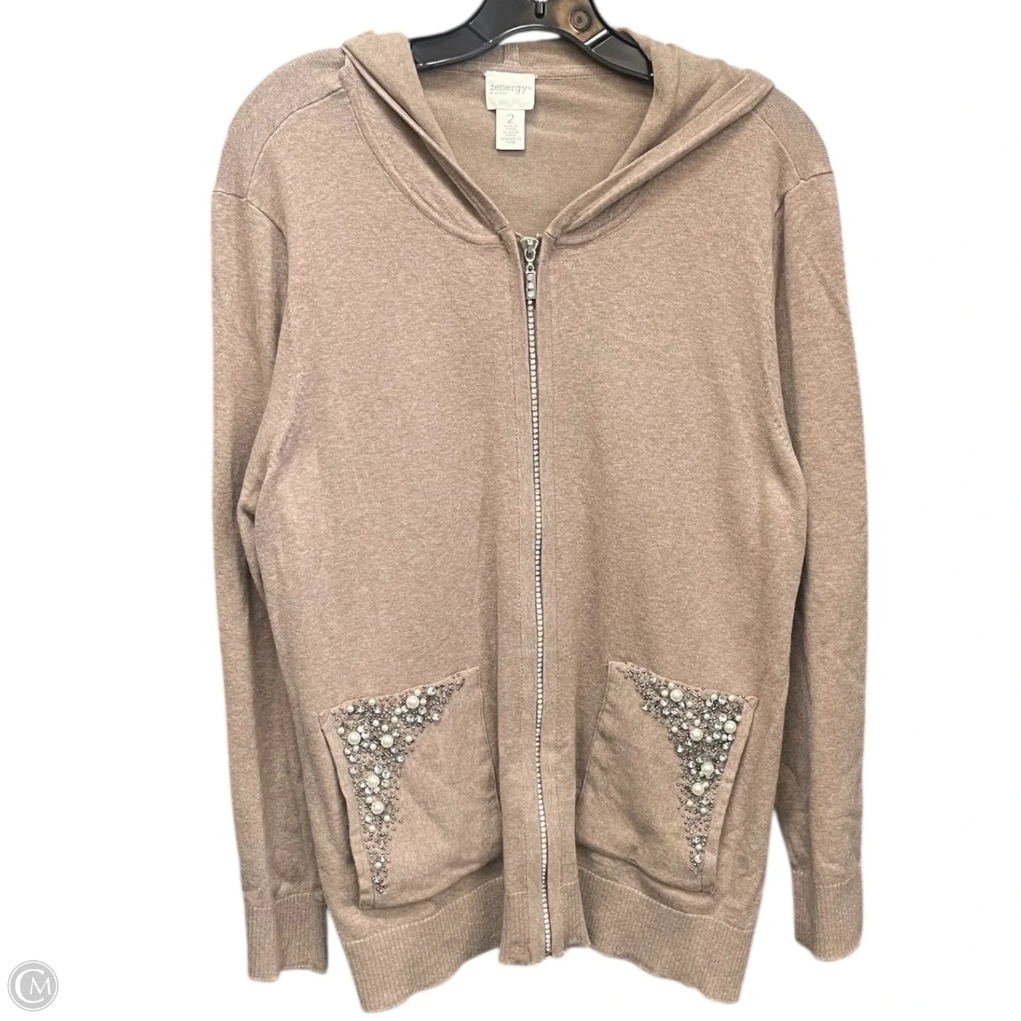 Pants Set 2pc By Chicos In Beige, Size: L