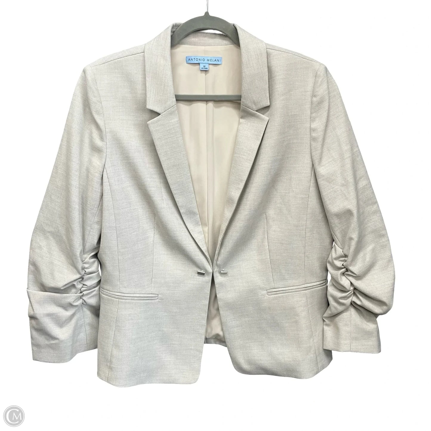 Blazer By Antonio Melani In Cream, Size: 12