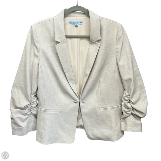 Blazer By Antonio Melani In Cream, Size: 12