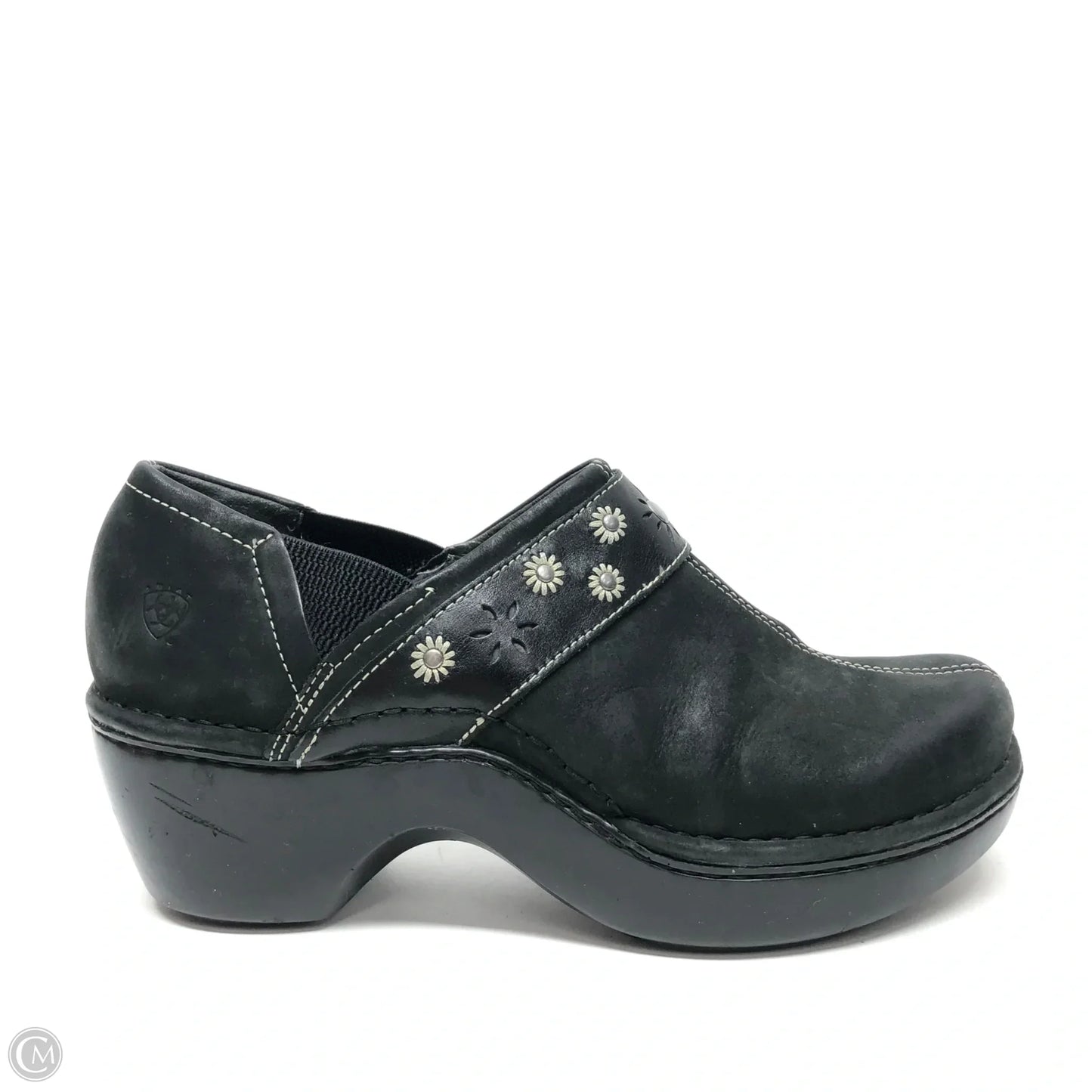 Shoes Heels Block By Ariat In Black, Size: 9