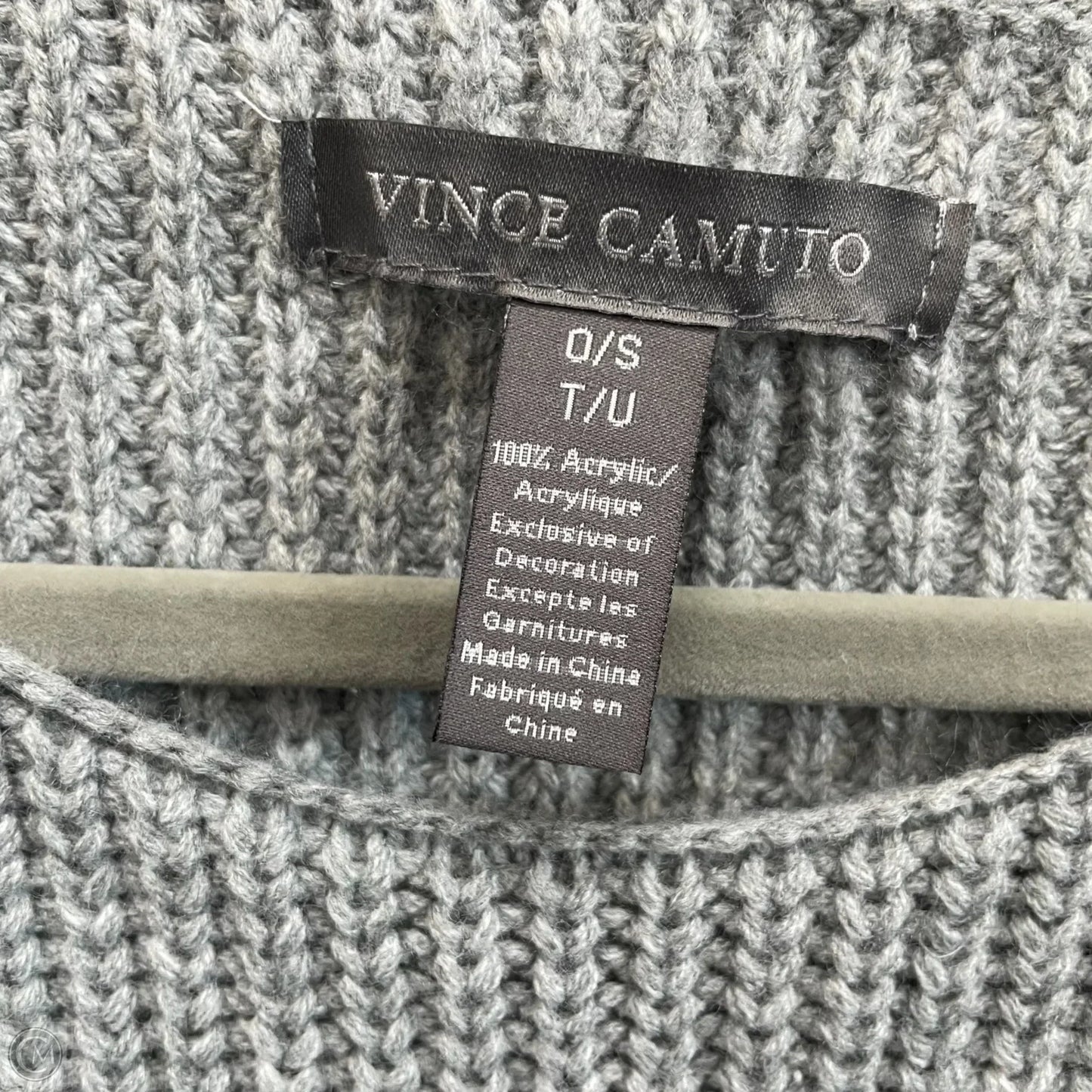 Poncho By Vince Camuto In Grey, Size: Osfm