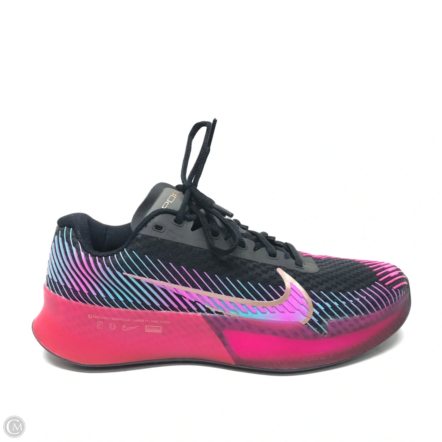 Shoes Athletic By Nike In Black & Purple, Size: 7.5