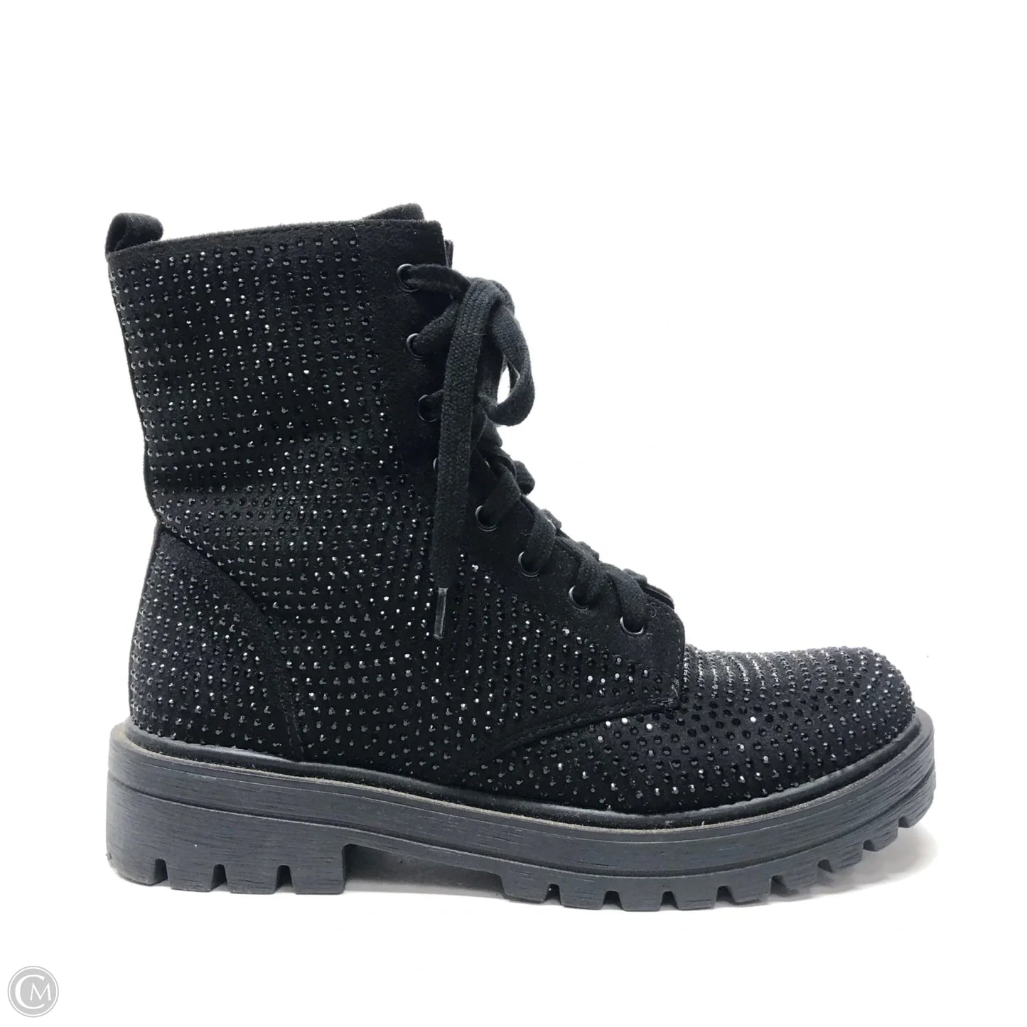 Boots Combat By Soda In Black, Size: 8