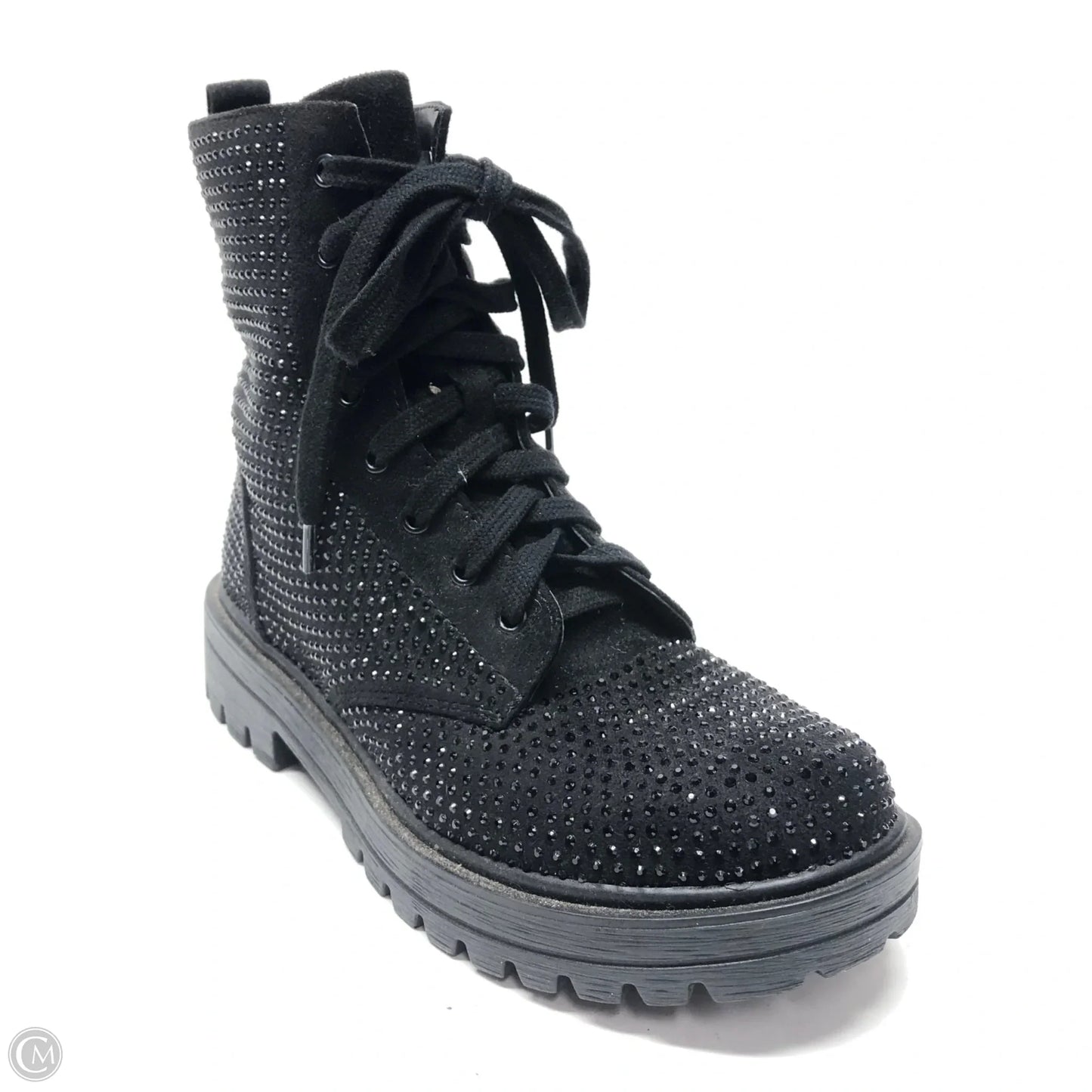 Boots Combat By Soda In Black, Size: 8