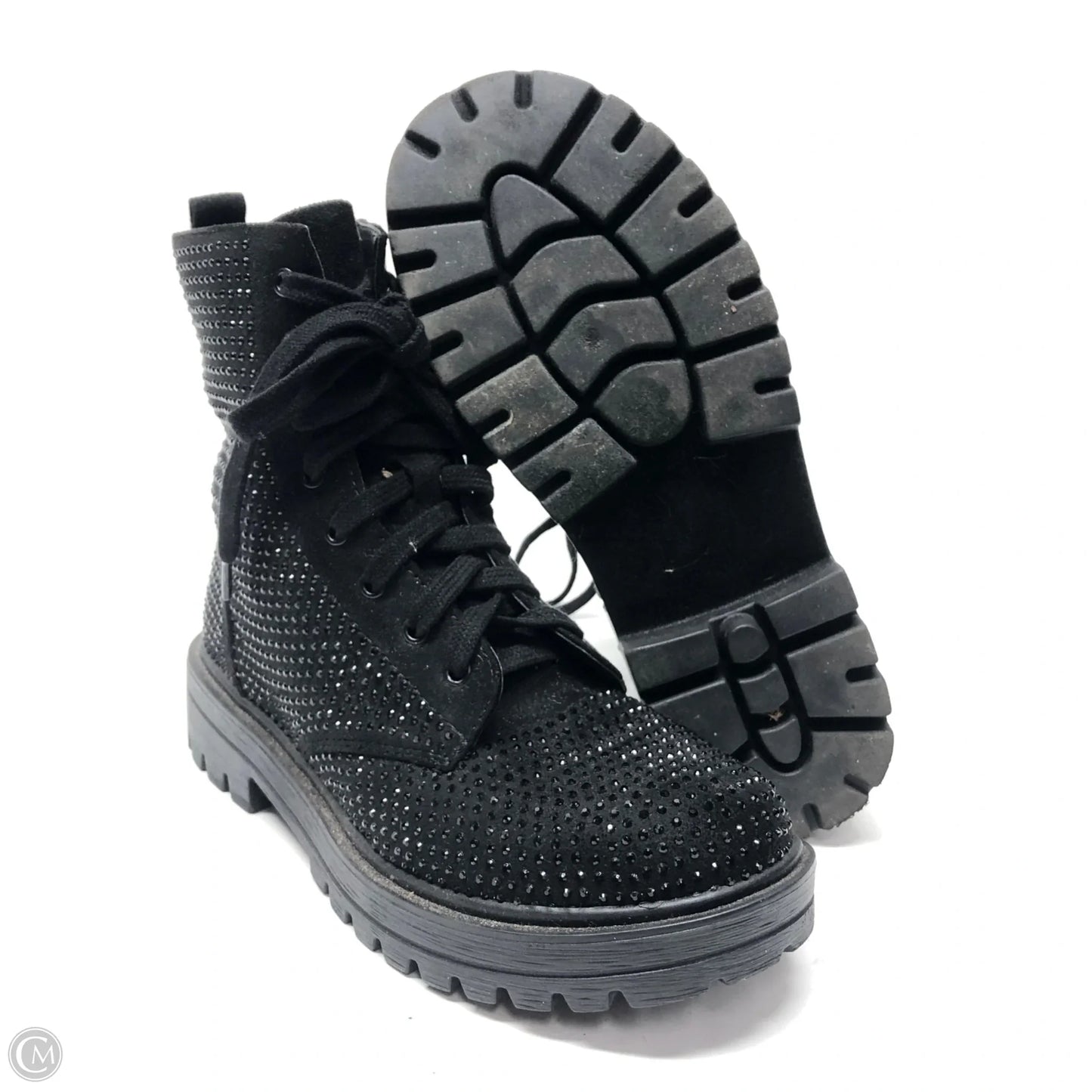 Boots Combat By Soda In Black, Size: 8