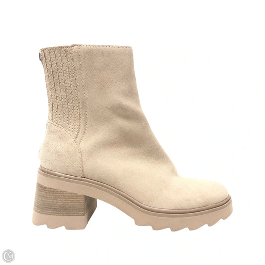 Boots Ankle Heels By Dolce Vita In Beige, Size: 6