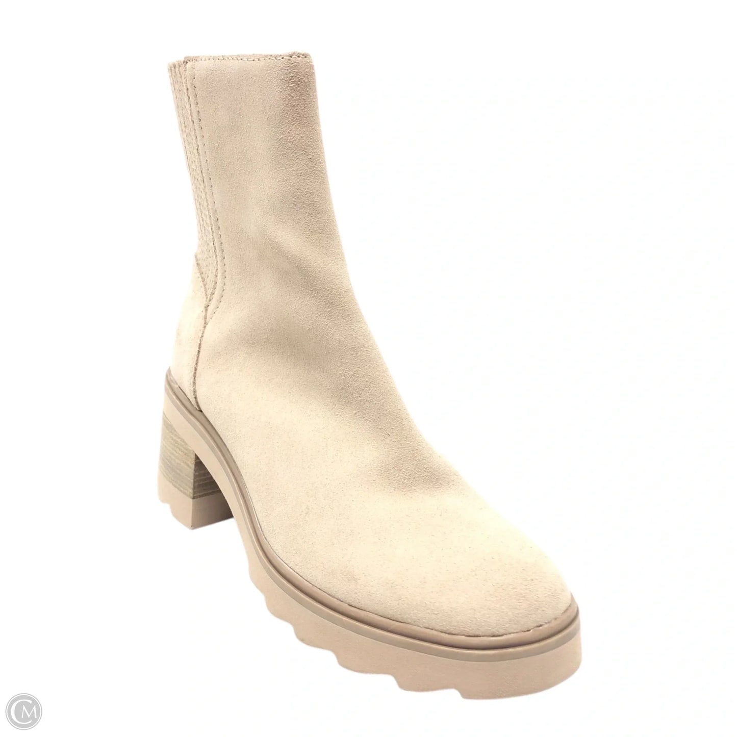Boots Ankle Heels By Dolce Vita In Beige, Size: 6